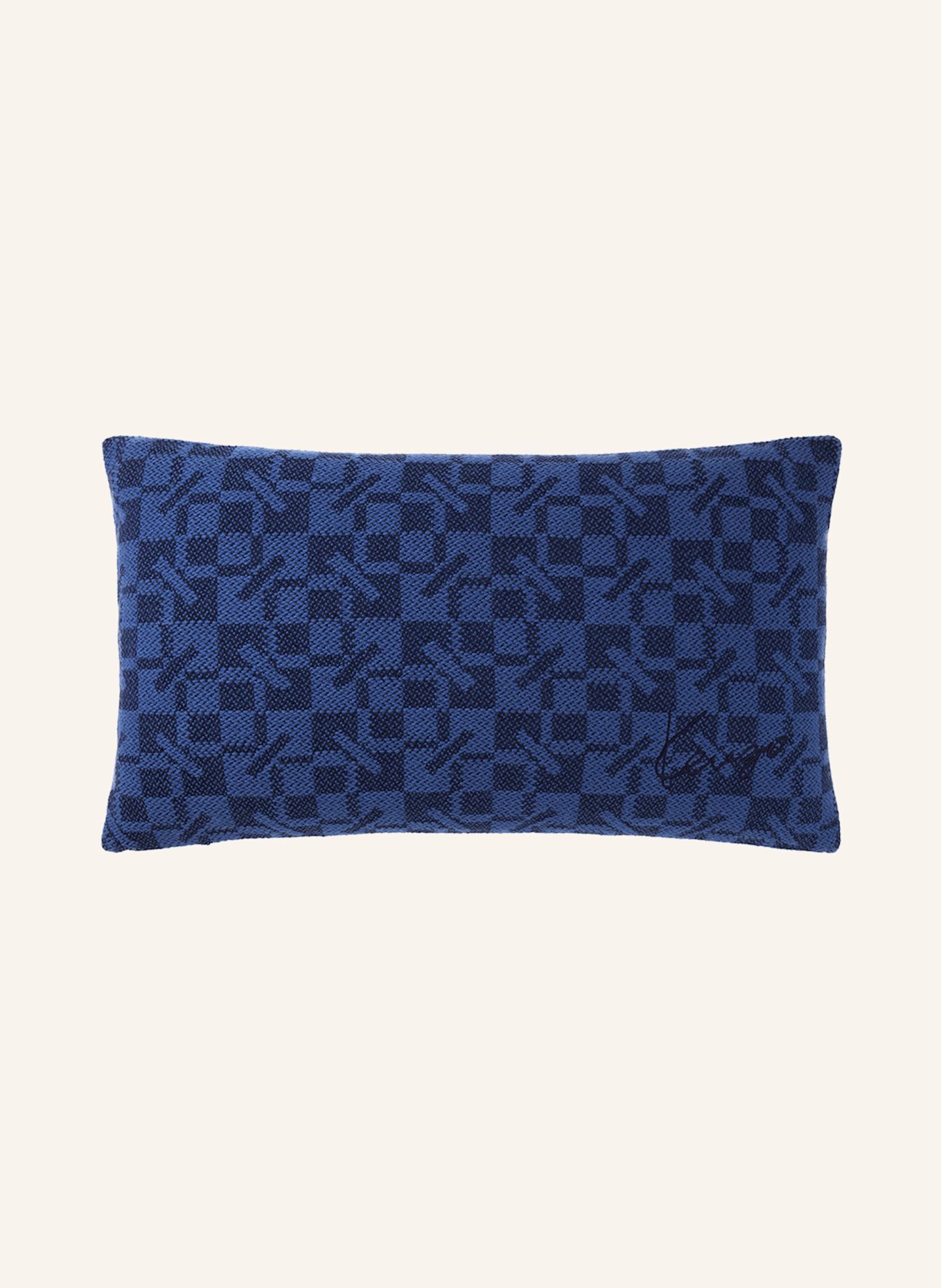 KENZO HOME Dekokissenhülle KMONOGRA: DUNKELBLAU