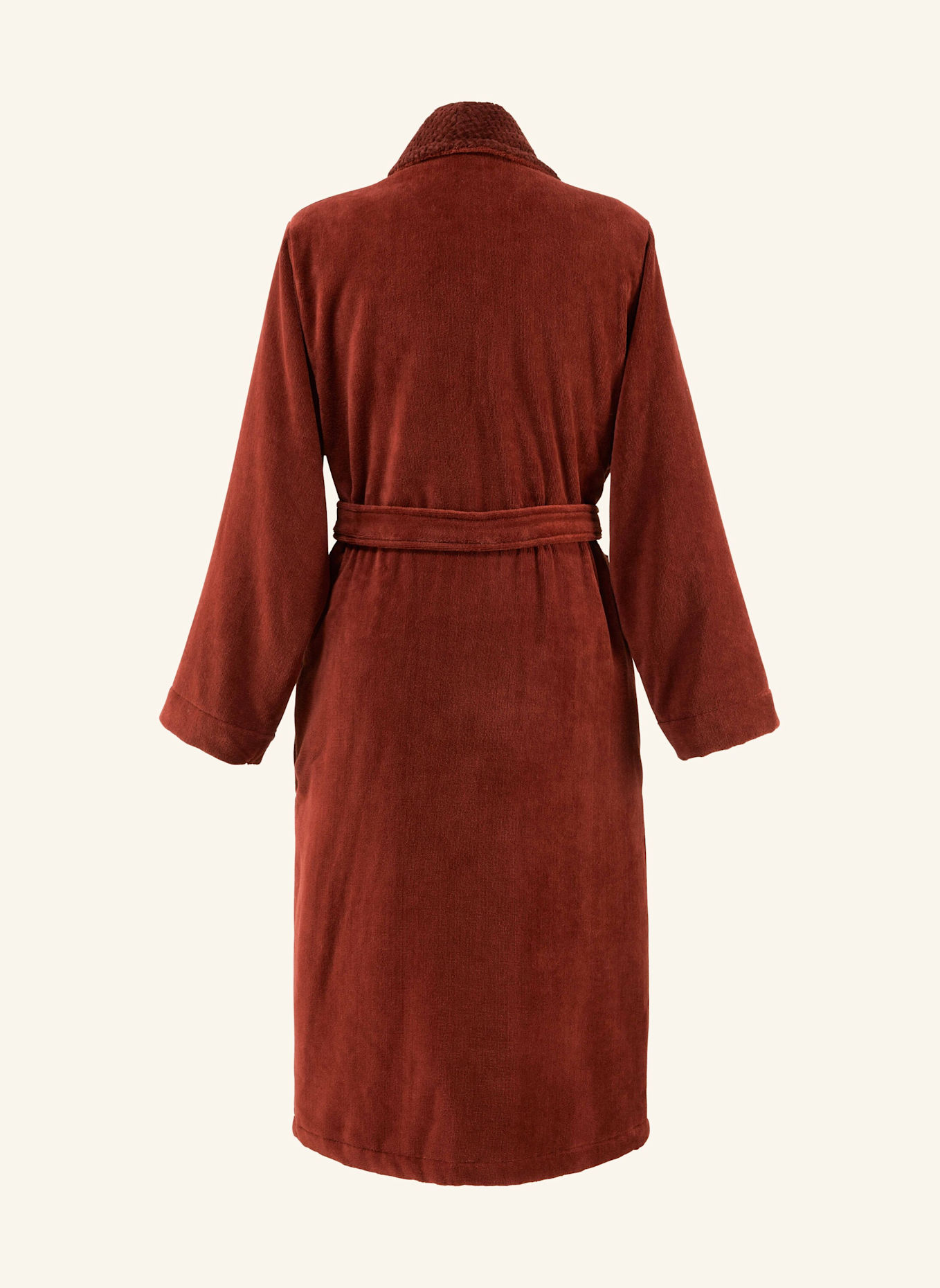 BOSS Bademantel DOUBLEB: ORANGE/ DUNKELORANGE