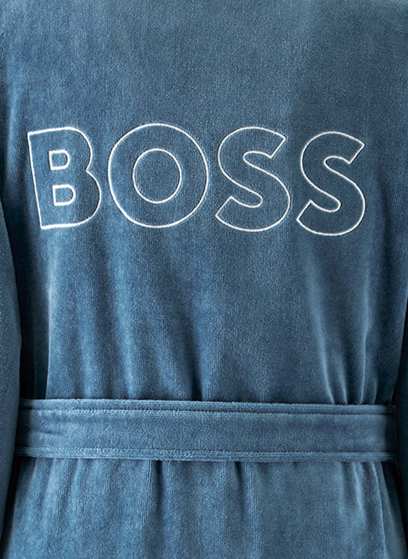 BOSS Bademantel TIAGO: DUNKELBLAU