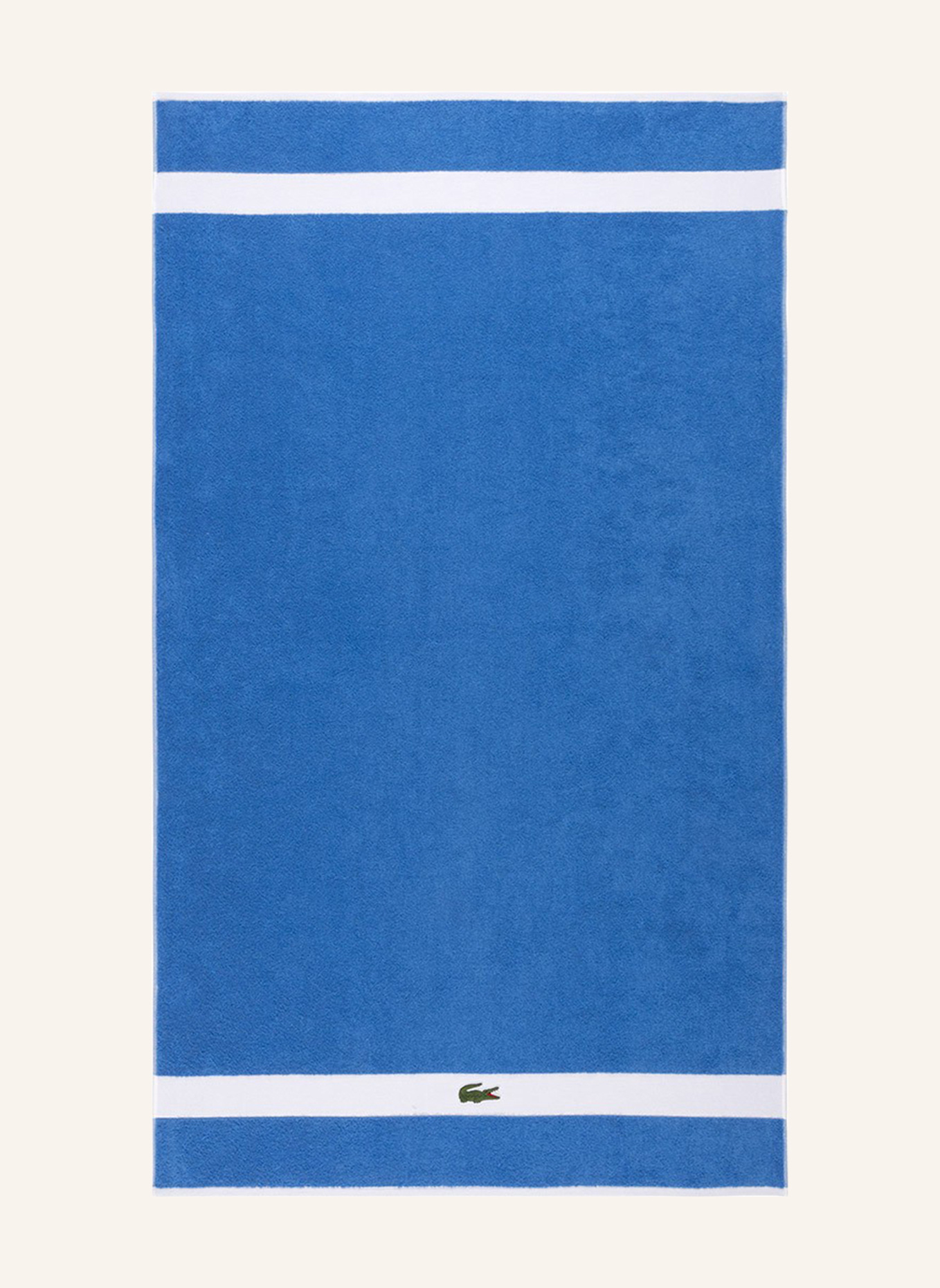LACOSTE Badetuch LCASUAL: HELLBLAU