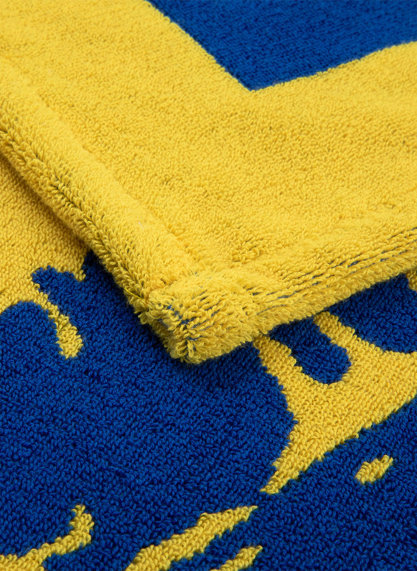 RALPH LAUREN HOME Strandtuch POLOJACQ: BLAU/ GELB