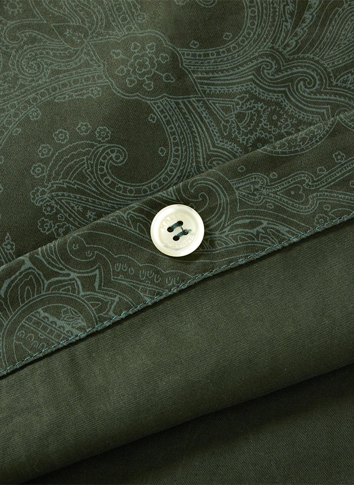 RALPH LAUREN HOME Bettwäsche Set DONCASTER: DUNKELGRÜN