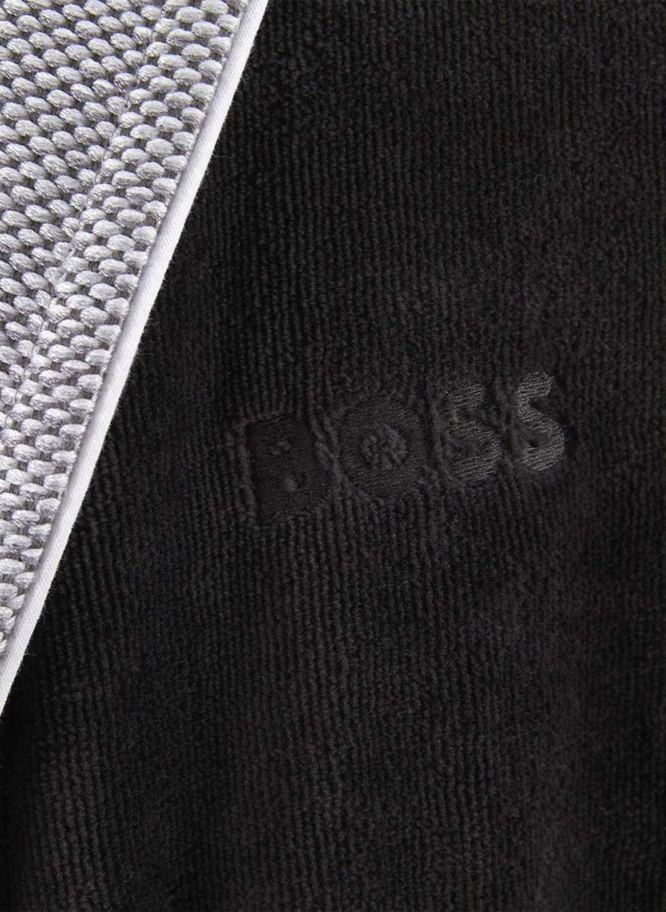 BOSS Bademantel LORD: SCHWARZ