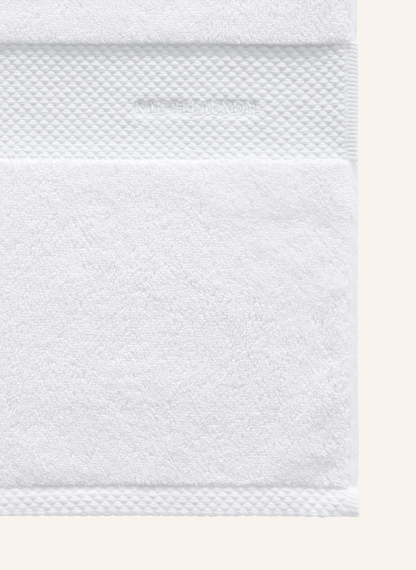 RALPH LAUREN HOME Badetuch AVENUE: WEISS