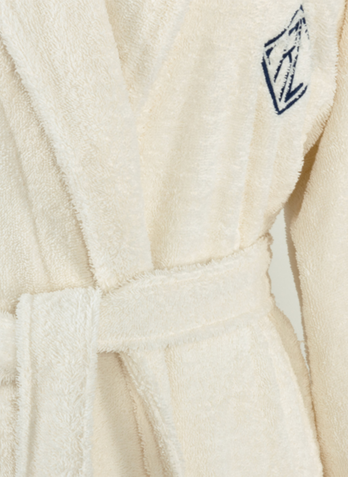 RALPH LAUREN HOME Bademantel LANGDON: CREME