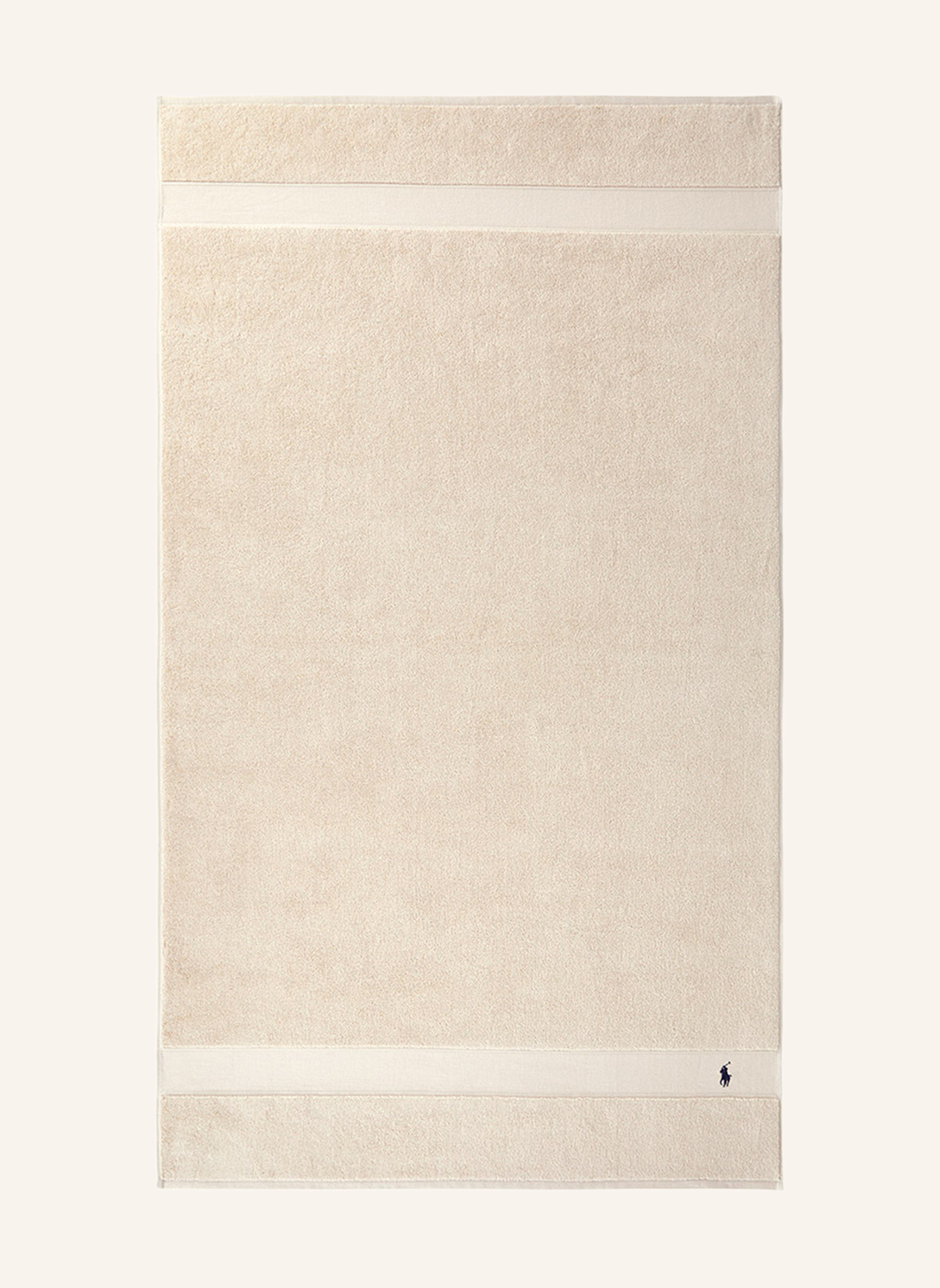 RALPH LAUREN HOME Badetuch POLOPLAYER: BEIGE/ CREME