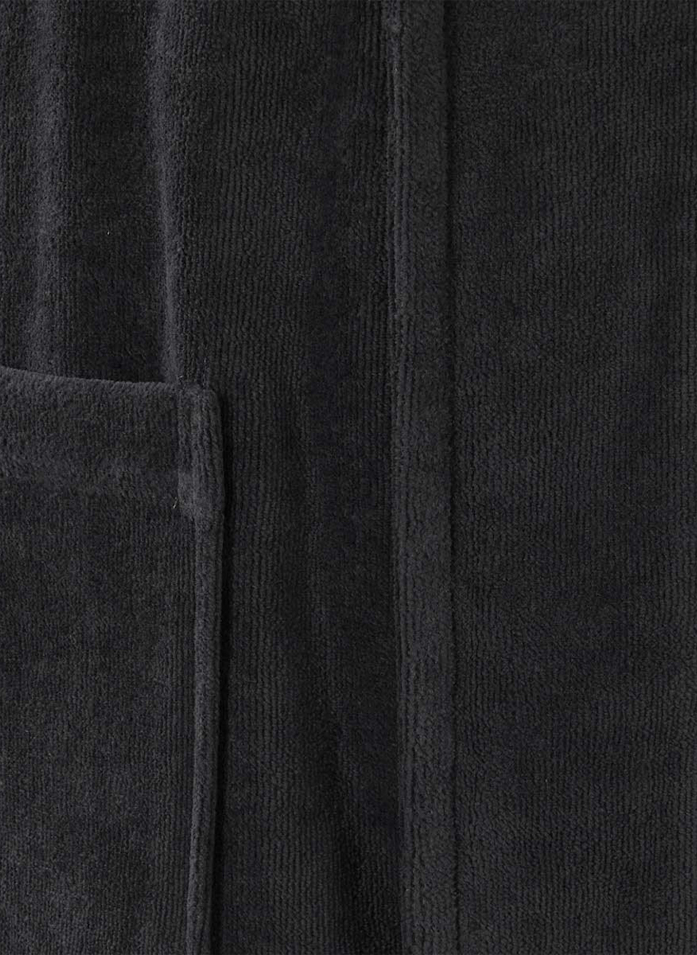 LACOSTE Bademantel LRENE: DUNKELGRAU