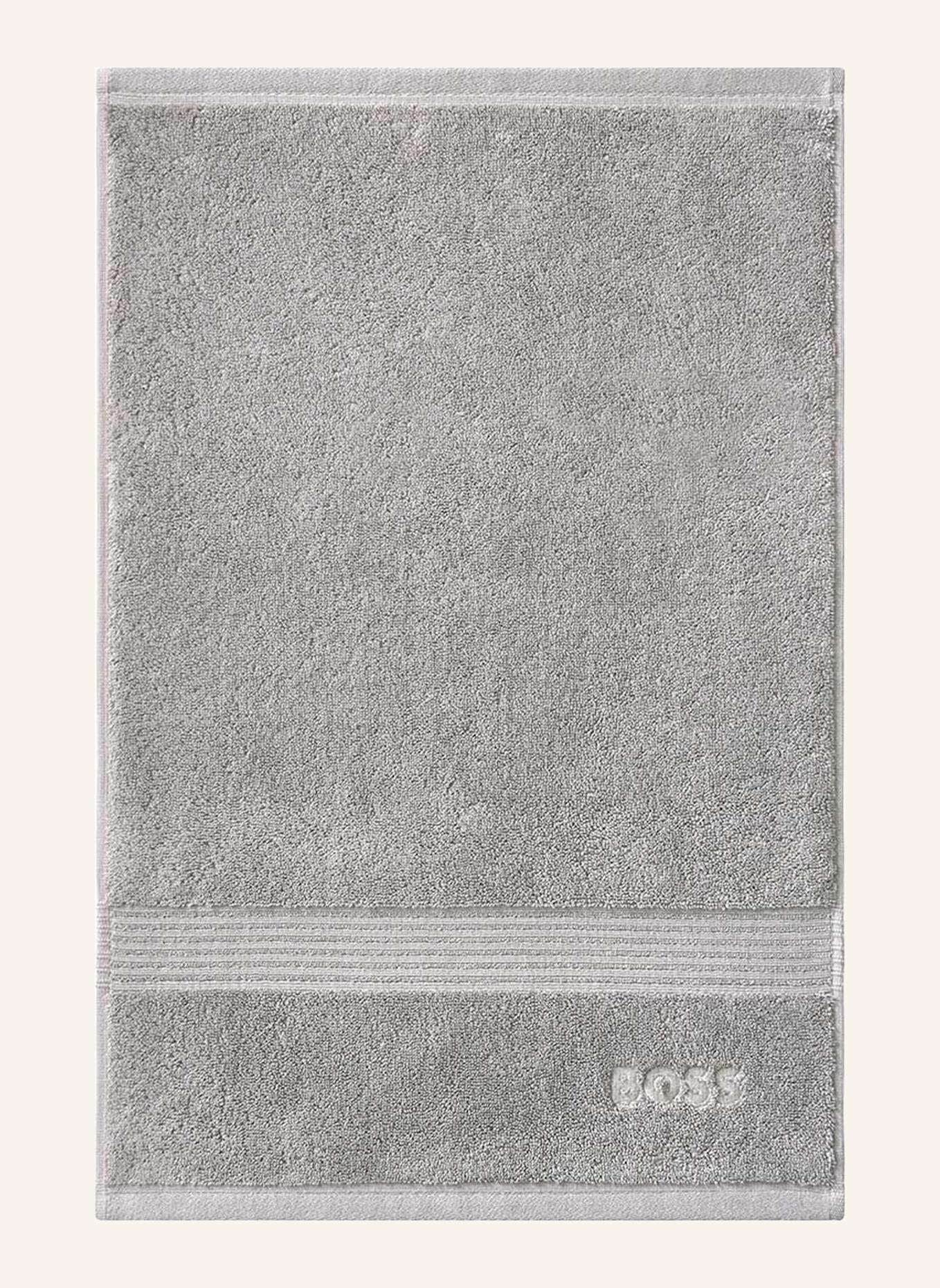 BOSS Gästetuch 2er Set LOFT: SILBER