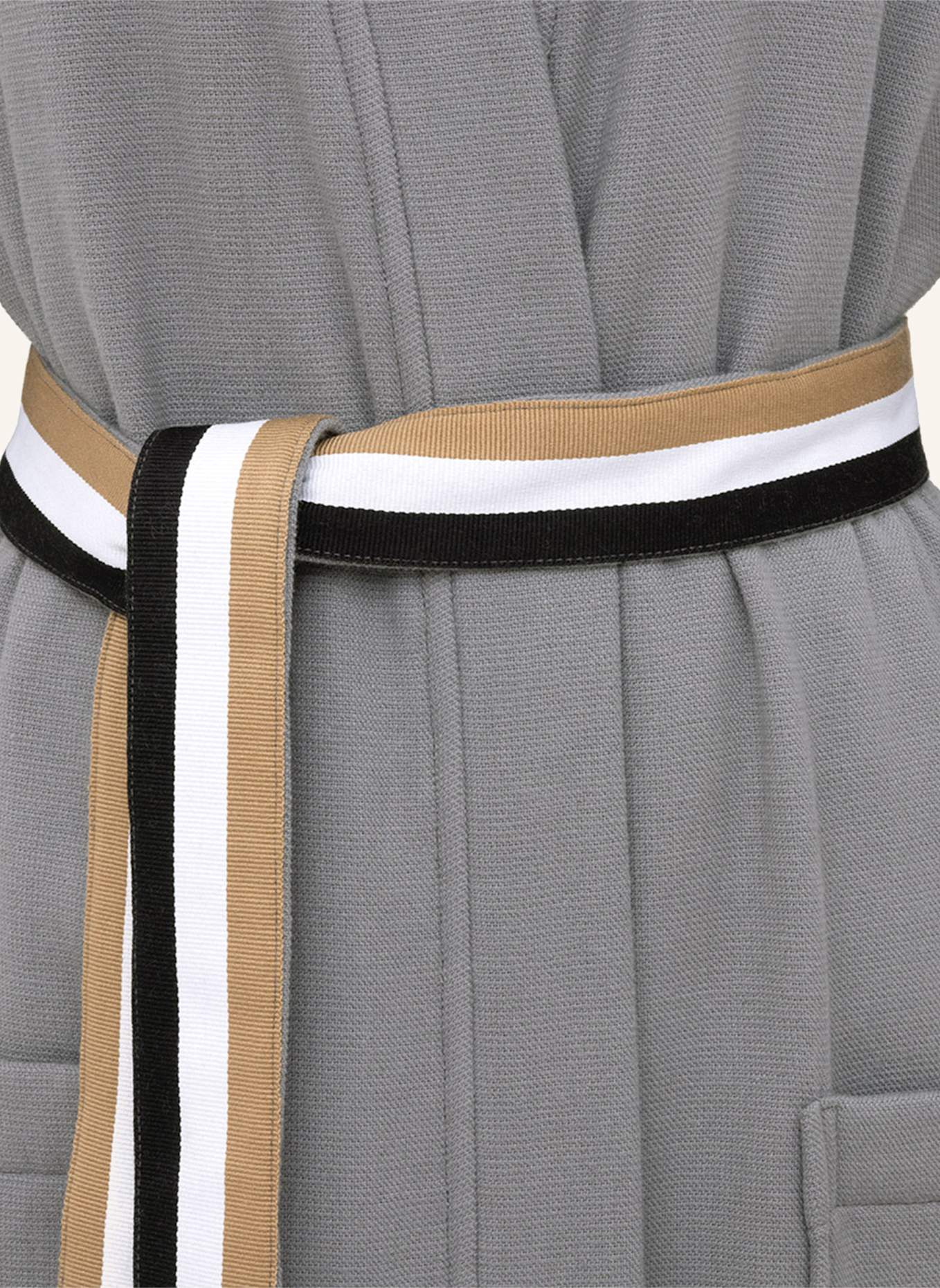 BOSS Bademantel BLINEA: GRAU