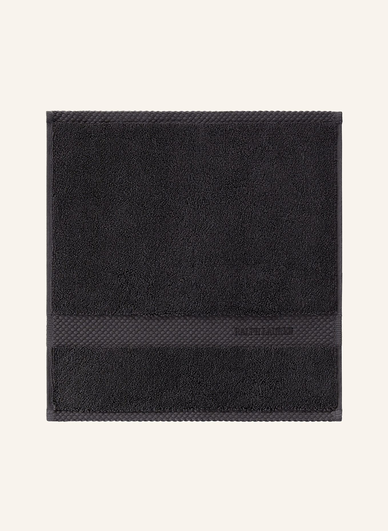 RALPH LAUREN HOME Waschlappen 4er Set AVENUE: DUNKELGRAU
