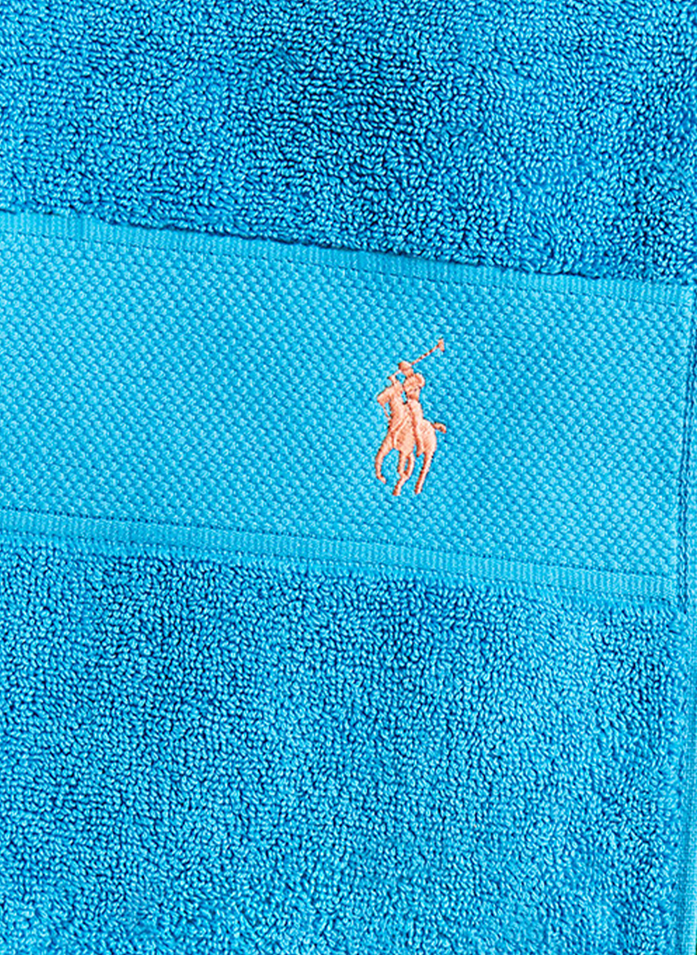 RALPH LAUREN HOME Duschtuch POLOPLAYER: BLAU