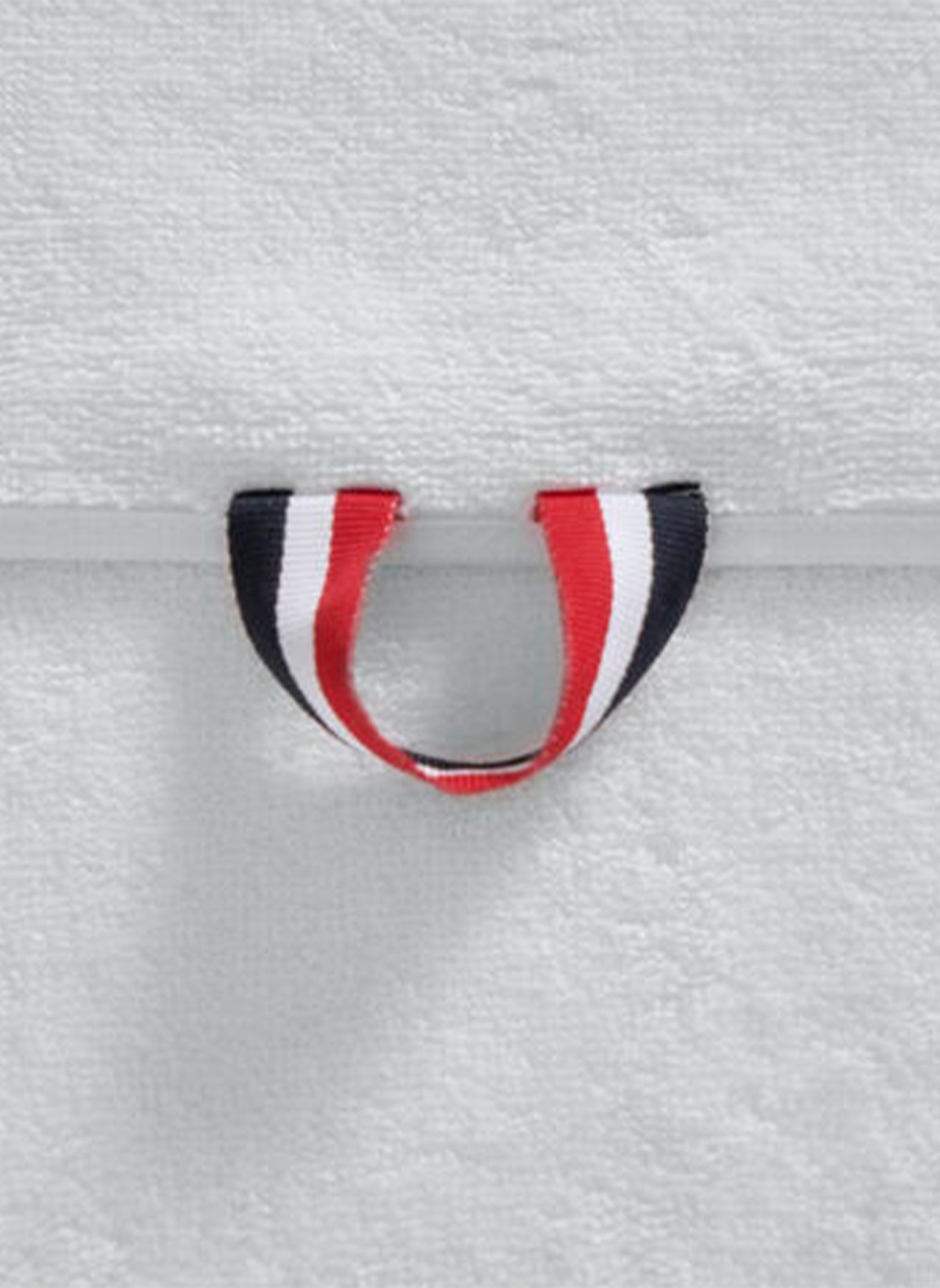 LACOSTE Badetuch LCASUAL: WEISS