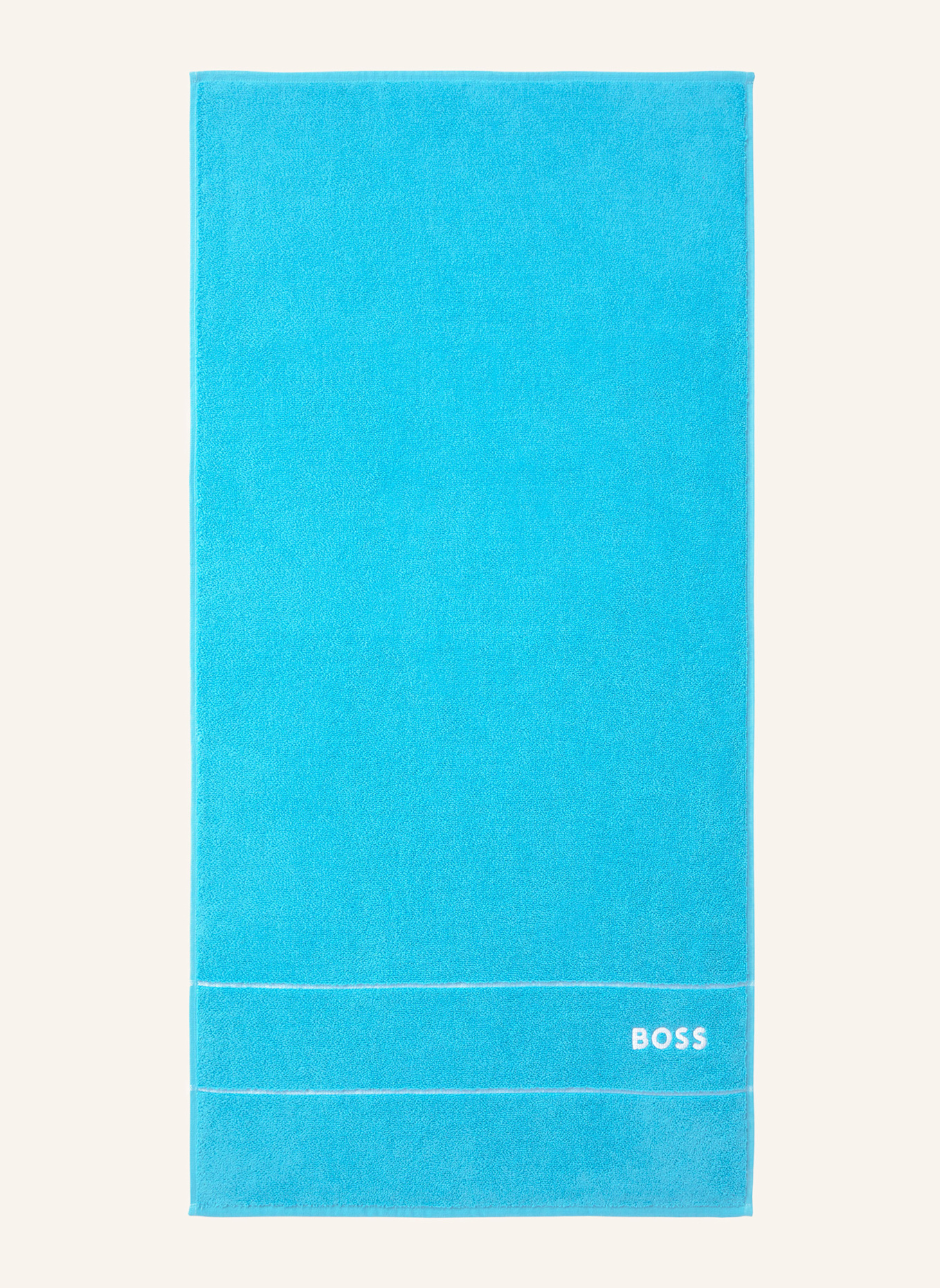 BOSS Handtuch 2er Set PLAIN: HELLBLAU