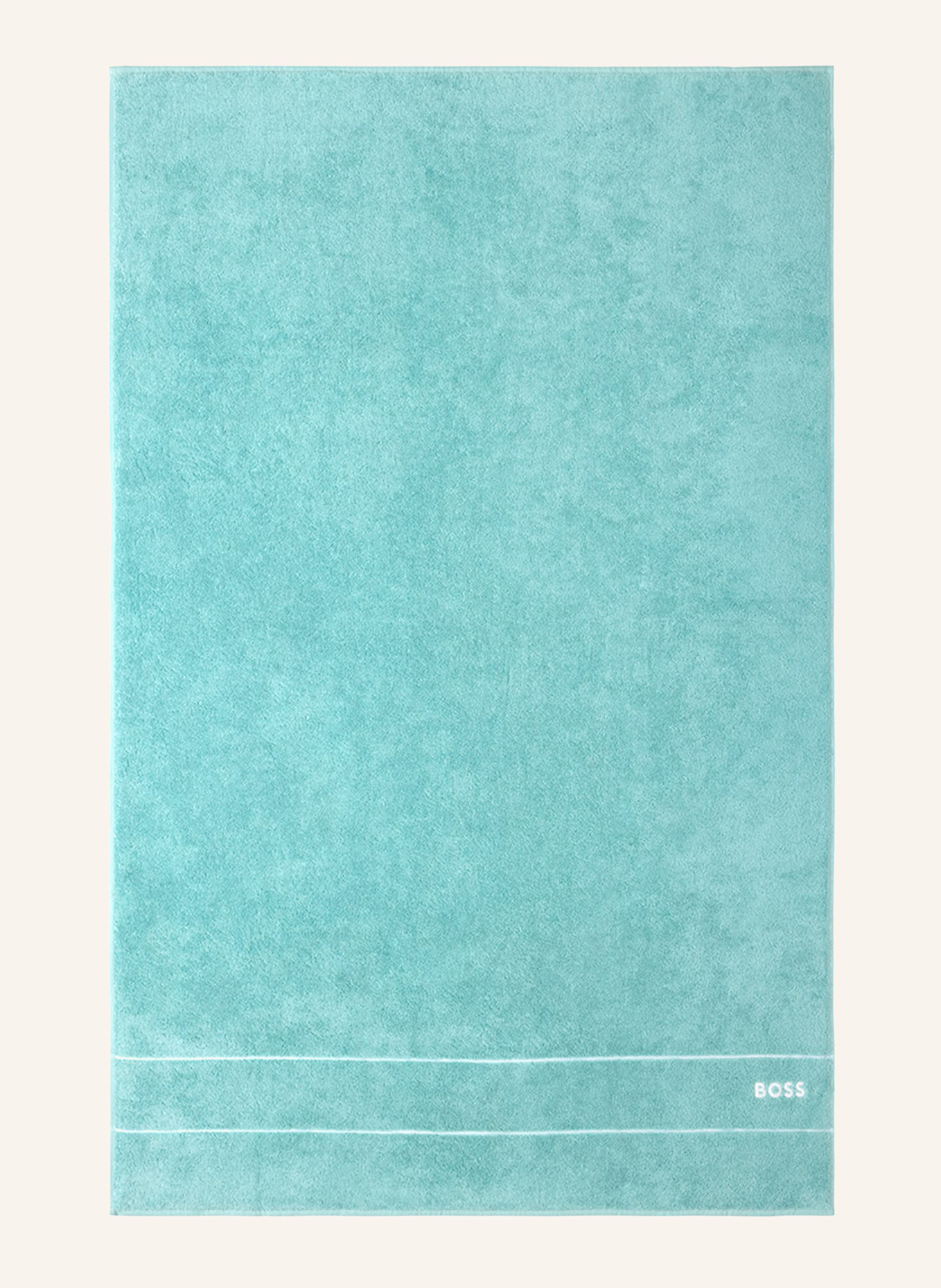 BOSS Badetuch PLAIN: TÜRKIS