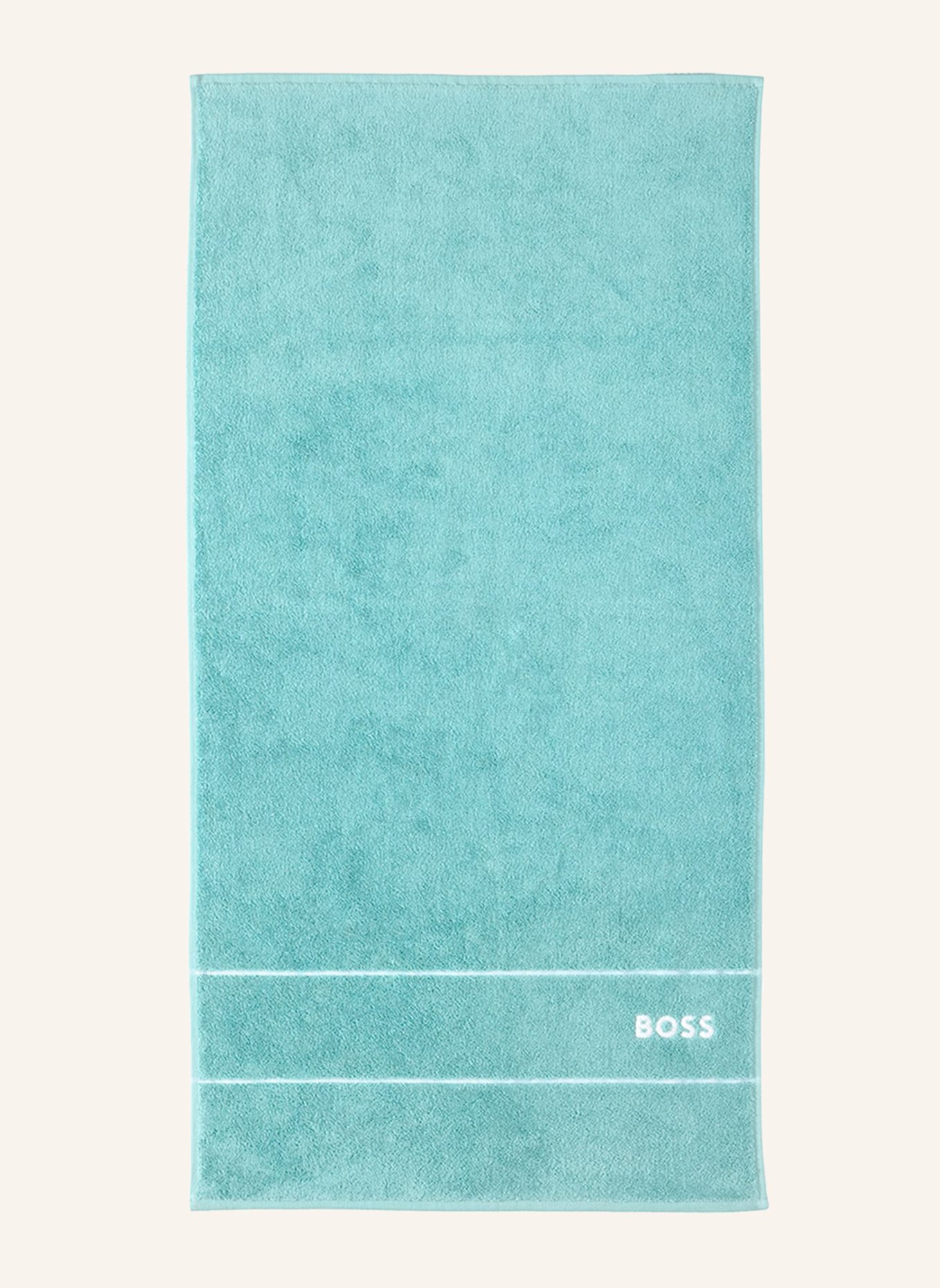 BOSS Handtuch 2er Set PLAIN: TÜRKIS