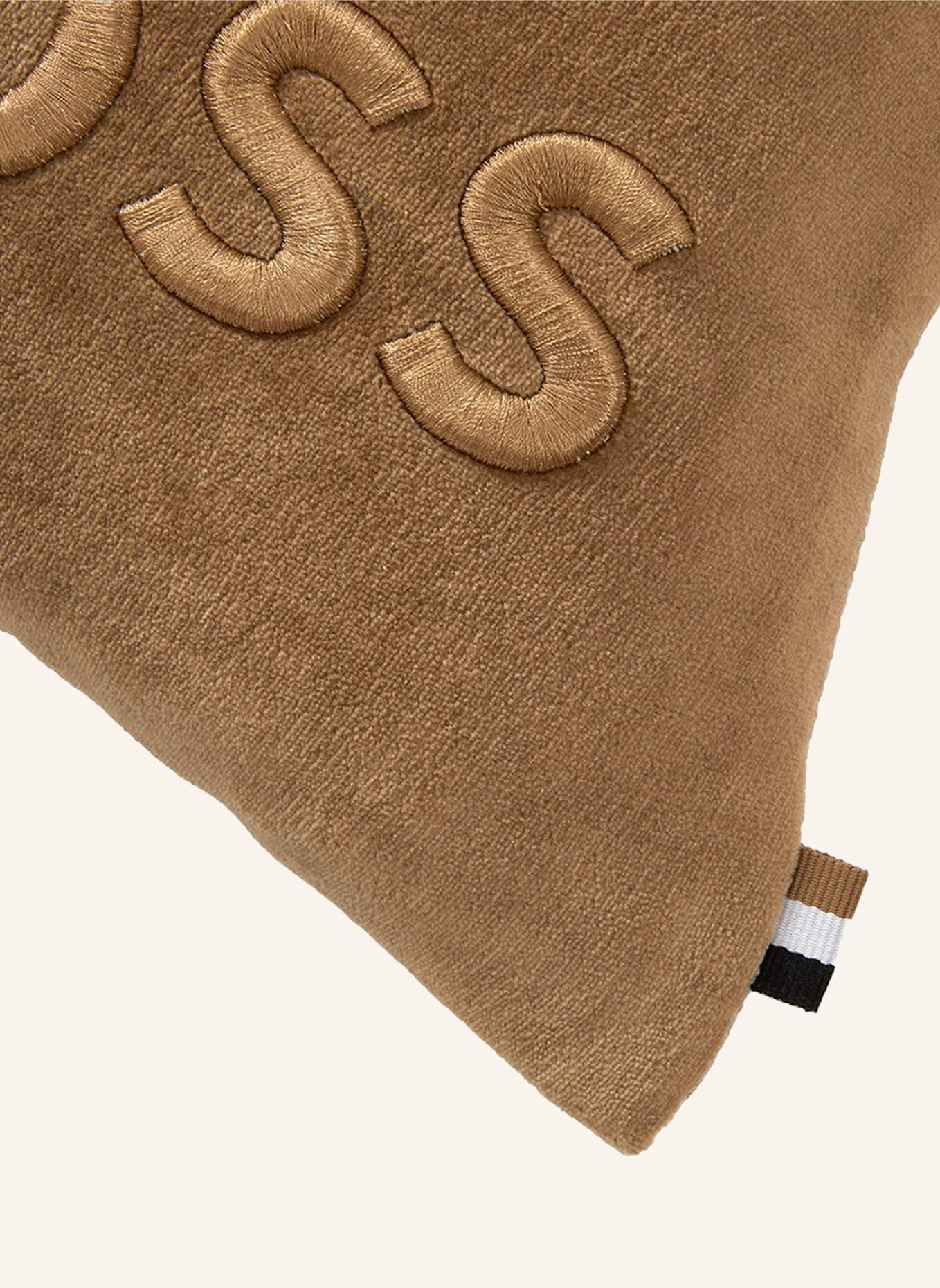 BOSS Dekokissenhülle BOLDLOGO: CAMEL