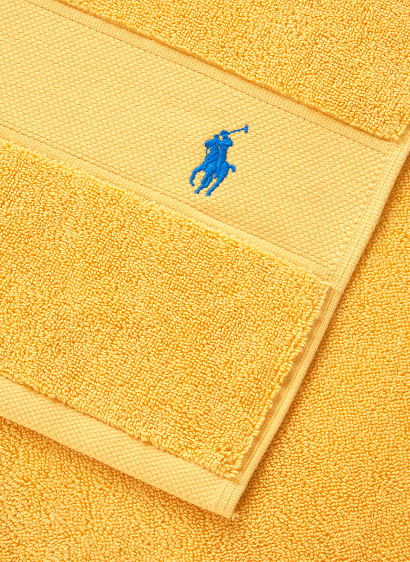RALPH LAUREN HOME Gästetuch 2er Set POLOPLAYER: GELB