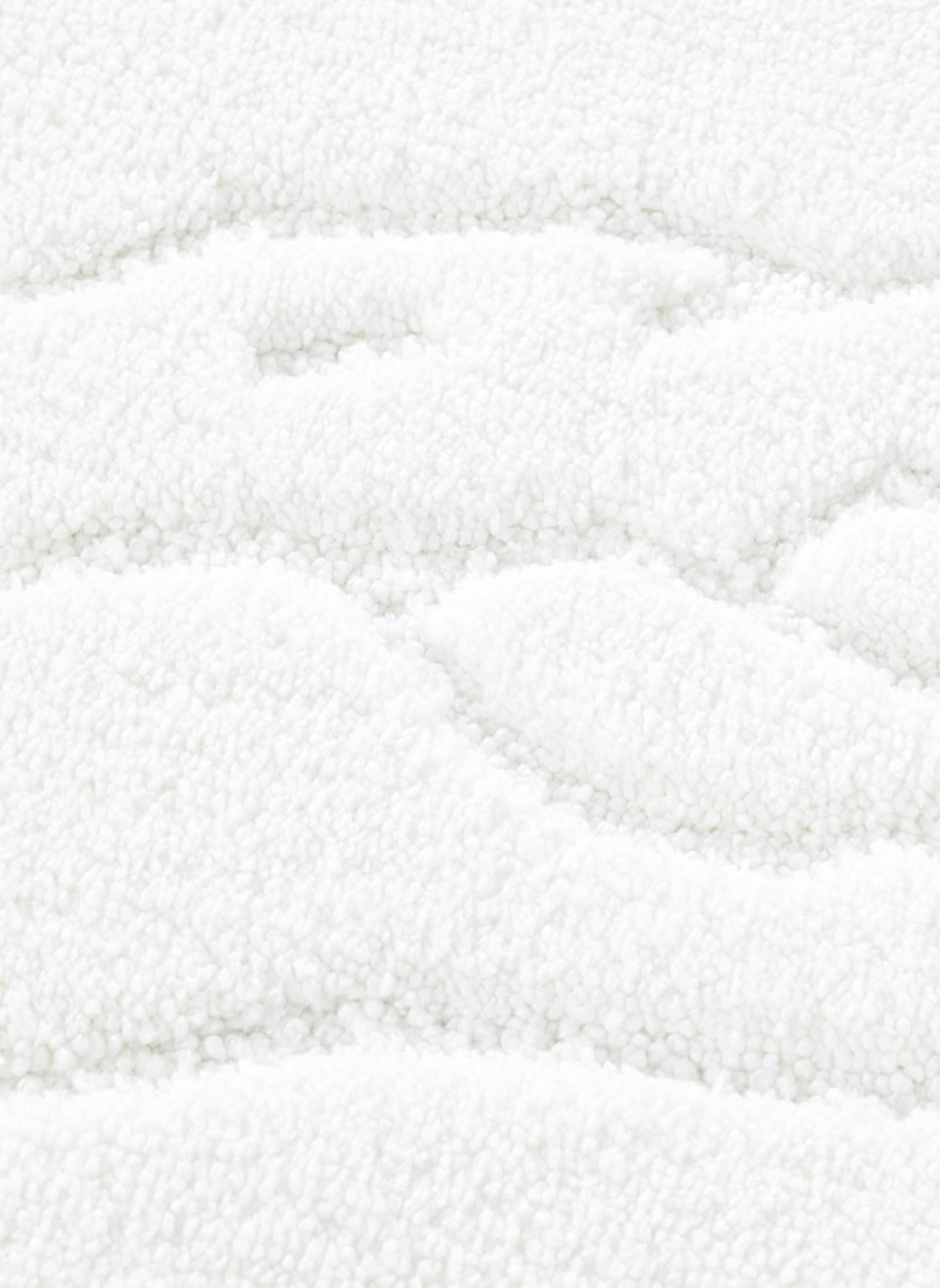 LACOSTE Badematte LHERITAG: WEISS