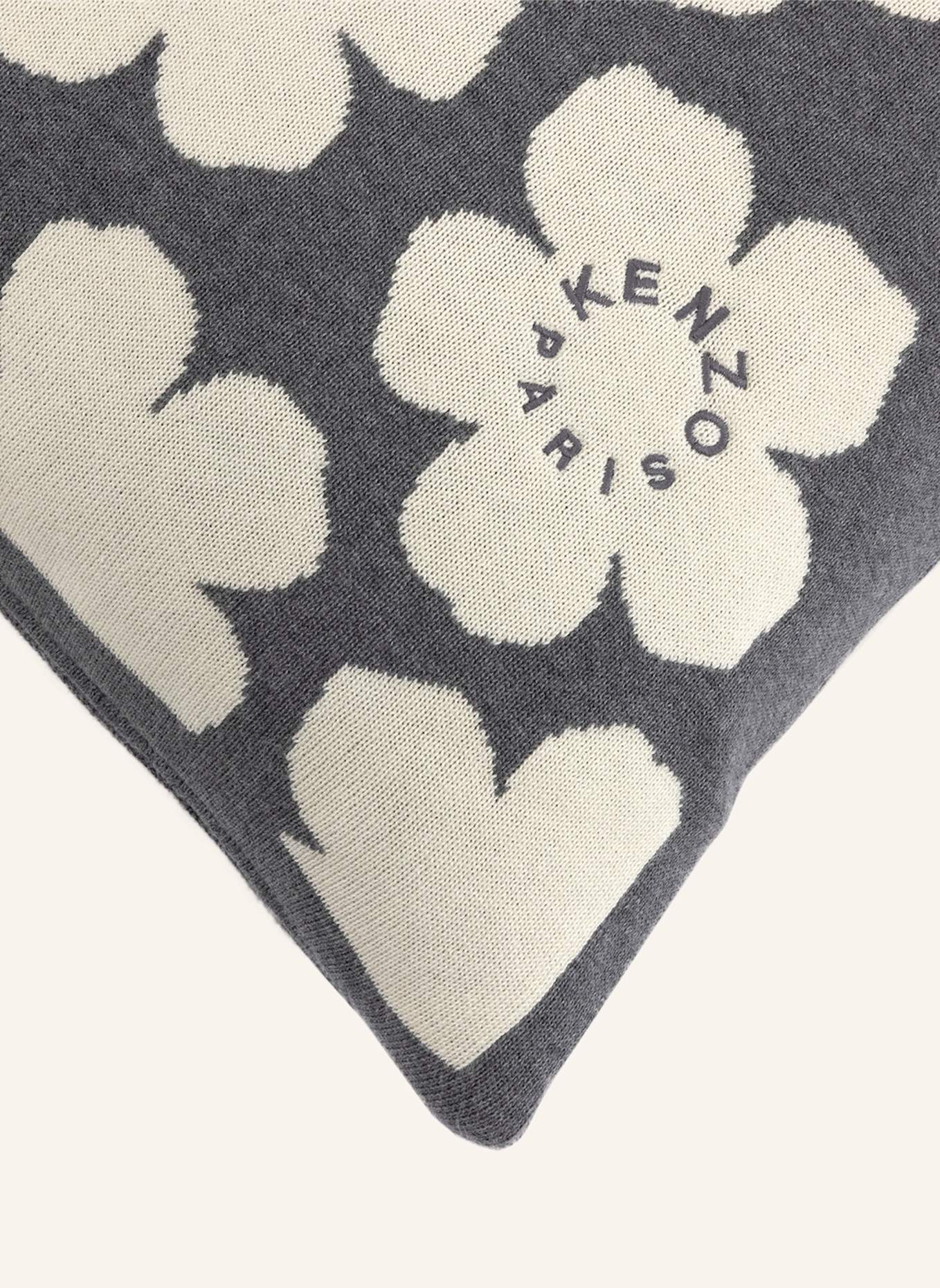 KENZO HOME Dekokissenhülle KHANADOT: GRAU