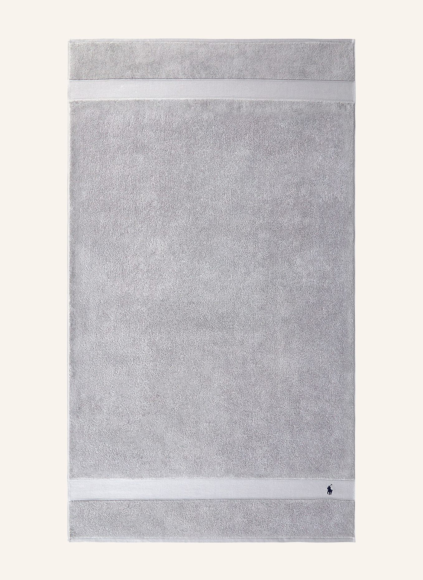 RALPH LAUREN HOME Badetuch POLOPLAYER: HELLGRAU