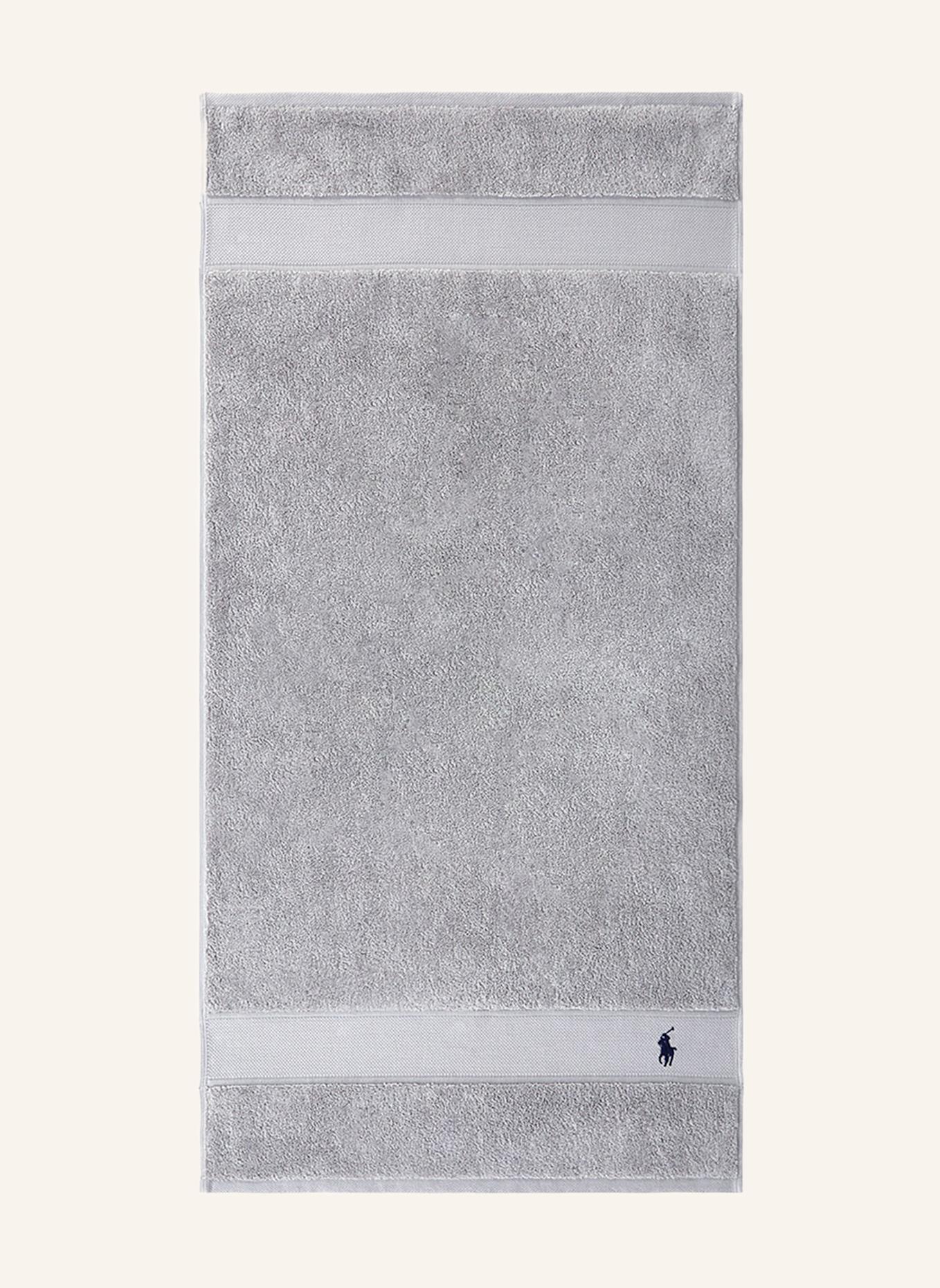 RALPH LAUREN HOME Handtuch POLOPLAYER: HELLGRAU