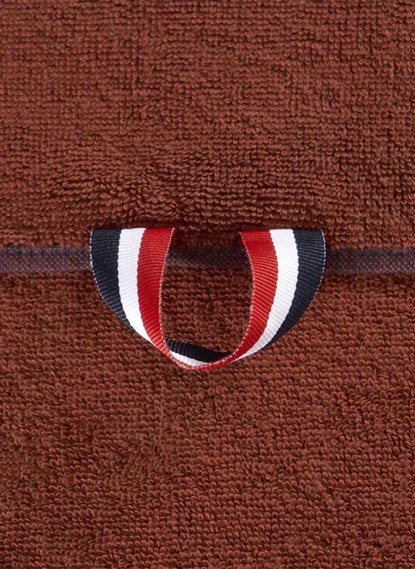 LACOSTE Duschtuch LCASUAL: BRAUN