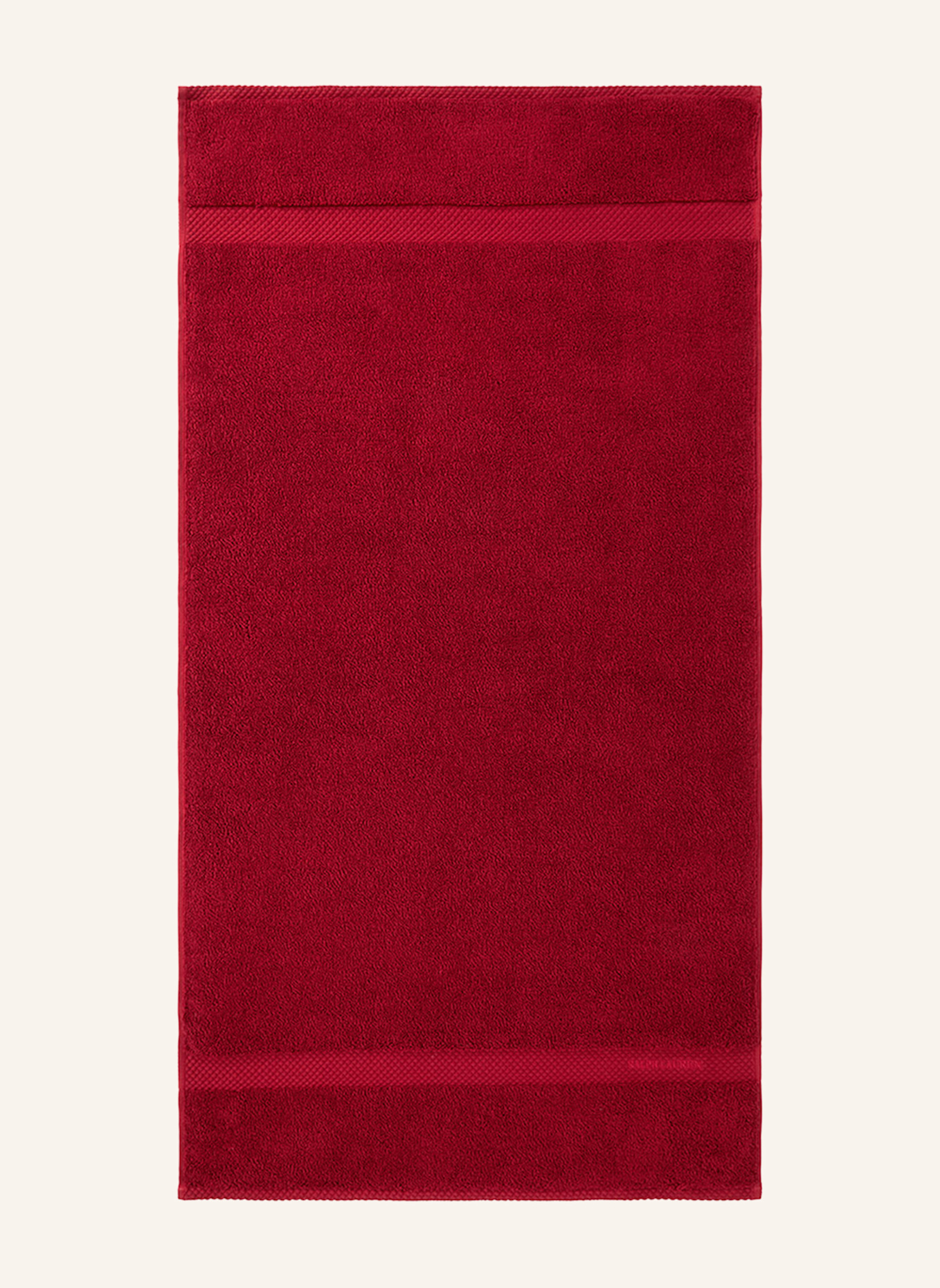 RALPH LAUREN HOME Duschtuch AVENUE: ROT