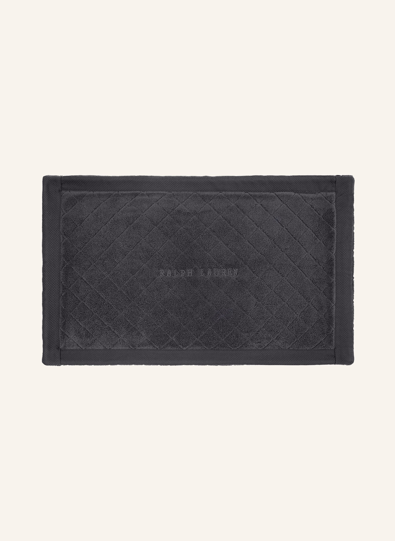 RALPH LAUREN HOME Badematte AVENUE: DUNKELGRAU