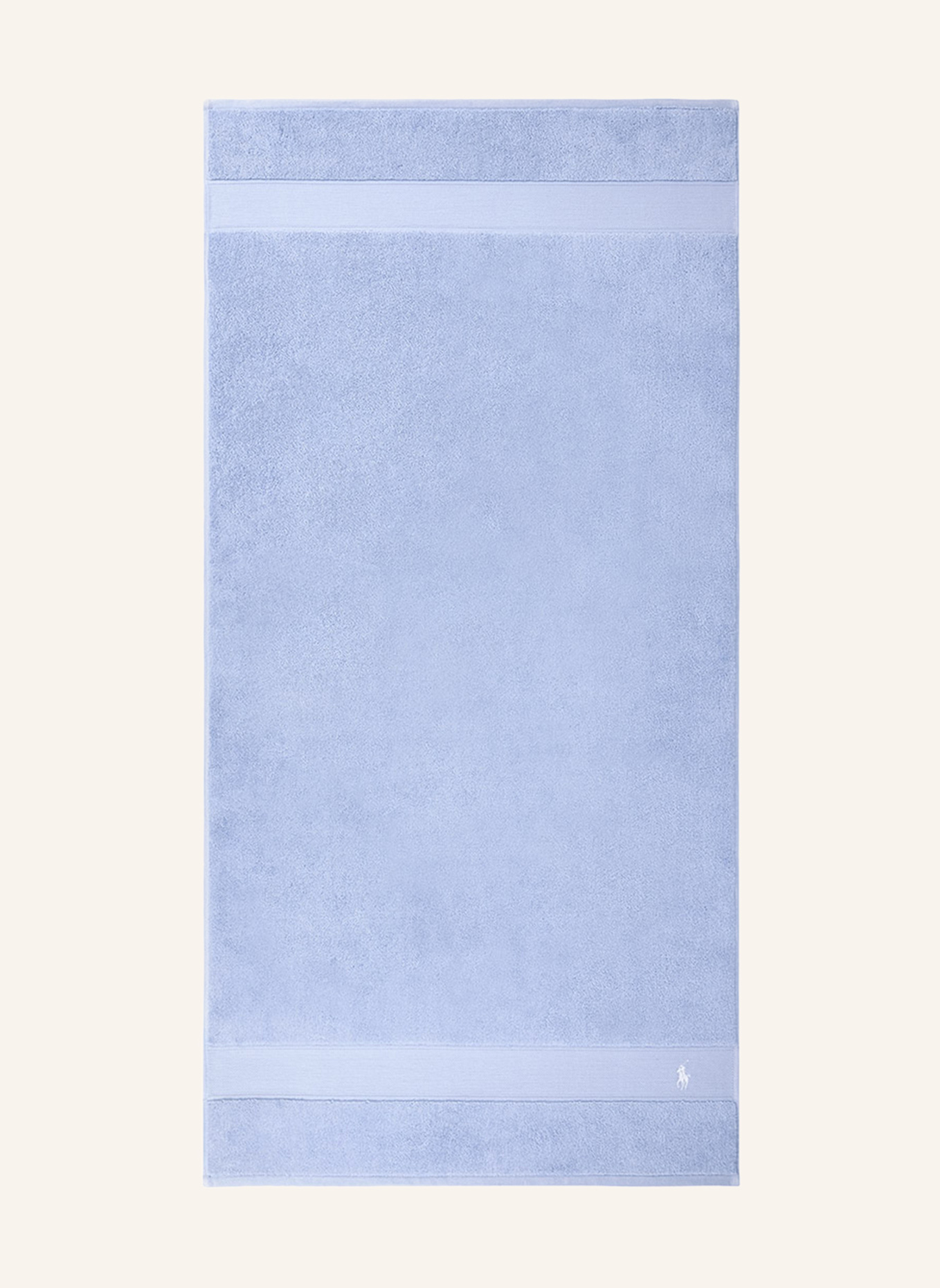 RALPH LAUREN HOME Duschtuch POLOPLAYER: HELLBLAU