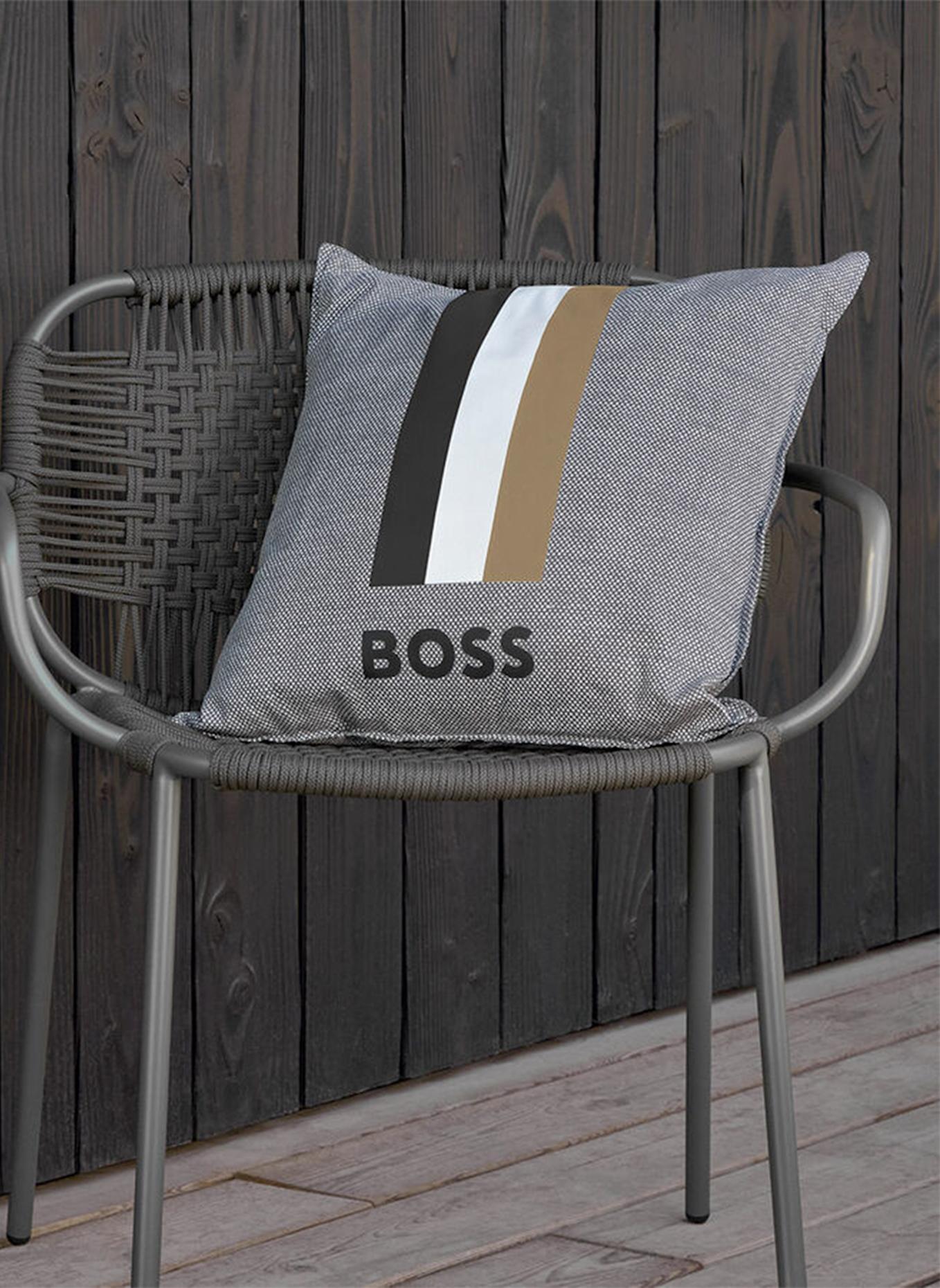 BOSS Dekokissenhülle BLINEA: DUNKELGRAU