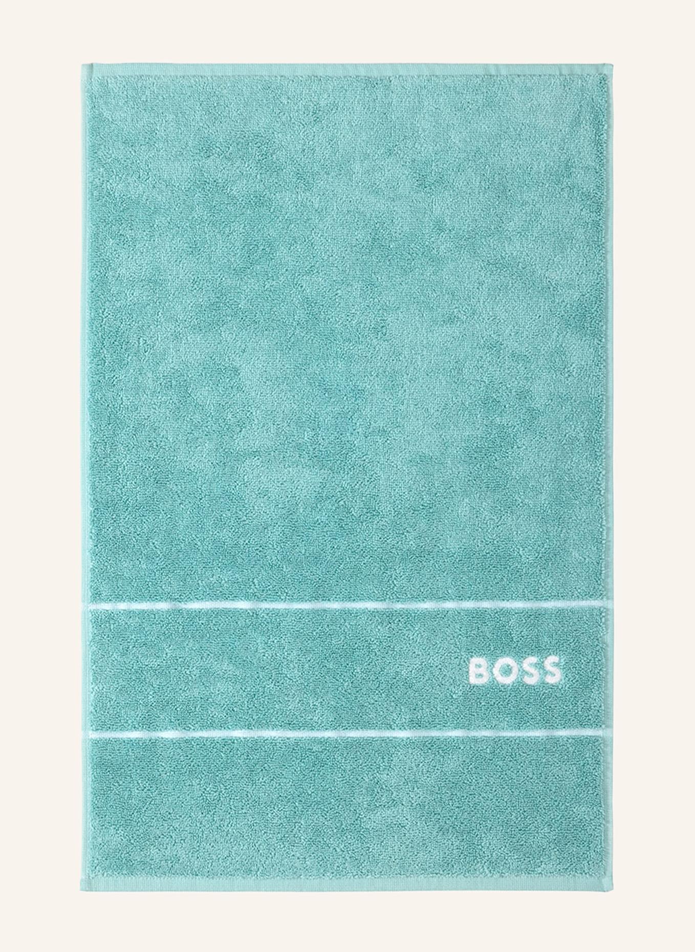 BOSS Gästetuch 2er Set PLAIN: TÜRKIS