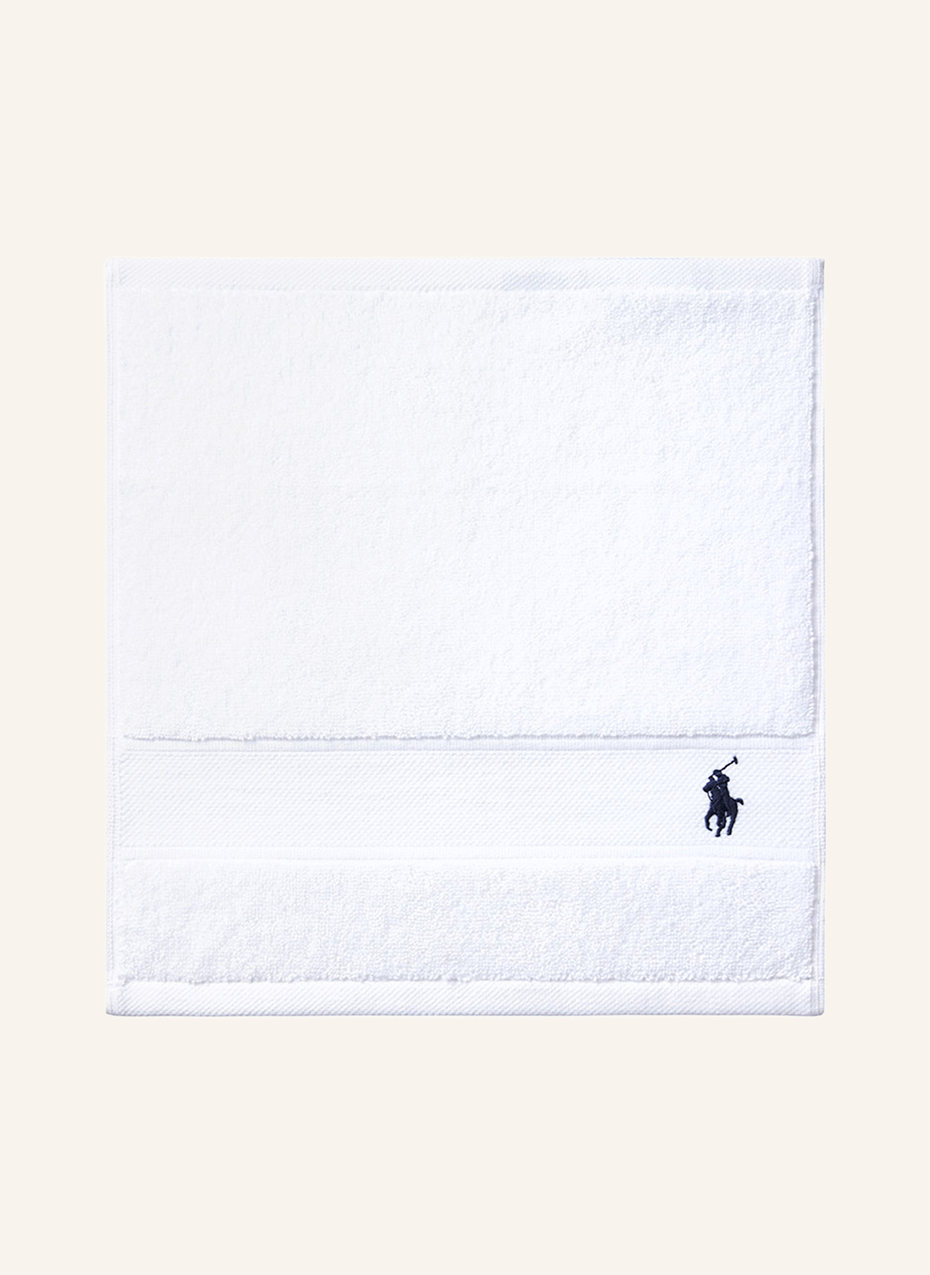 RALPH LAUREN HOME Waschhandschuh 4er Set POLOPLAYER: WEISS