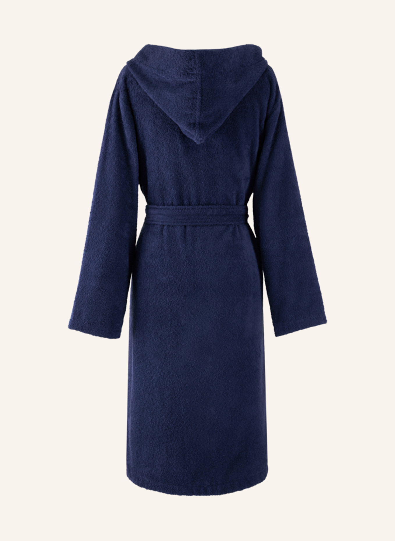 LACOSTE Bademantel LOPEN: DUNKELBLAU