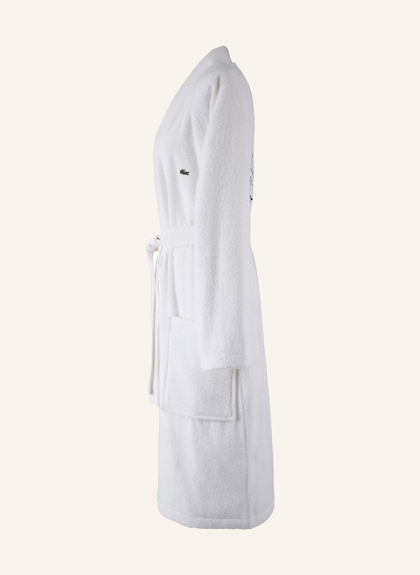 LACOSTE Badjas LDEFILE: WIT