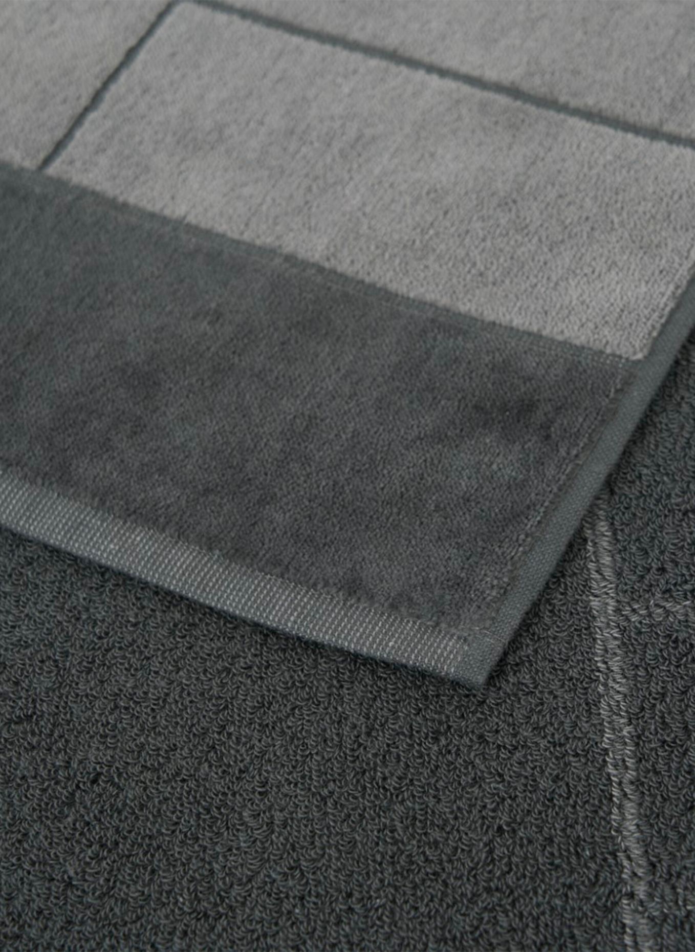 BOSS Handtuch DOUBLEB: DUNKELGRAU