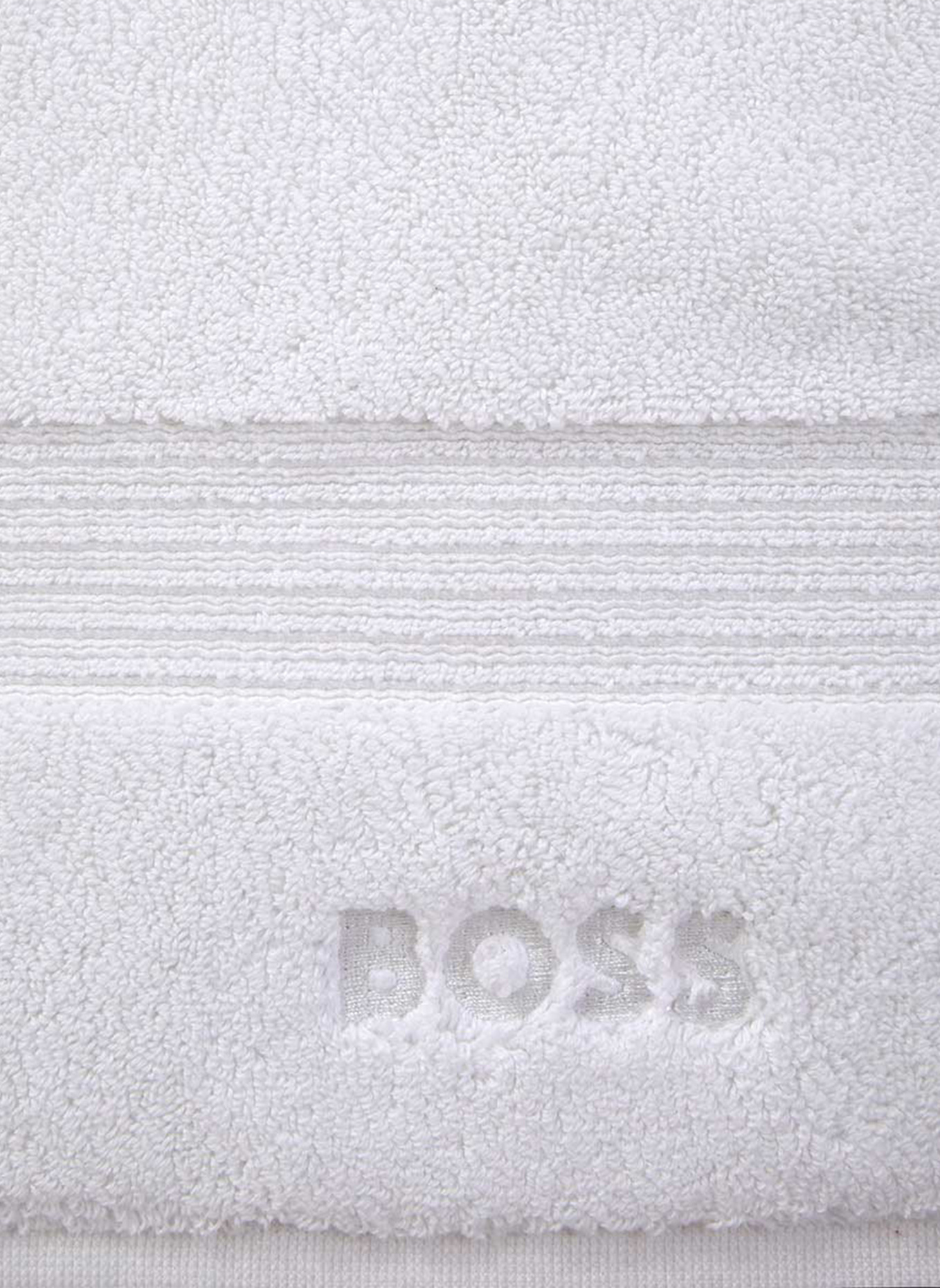 BOSS Duschtuch LOFT: WEISS