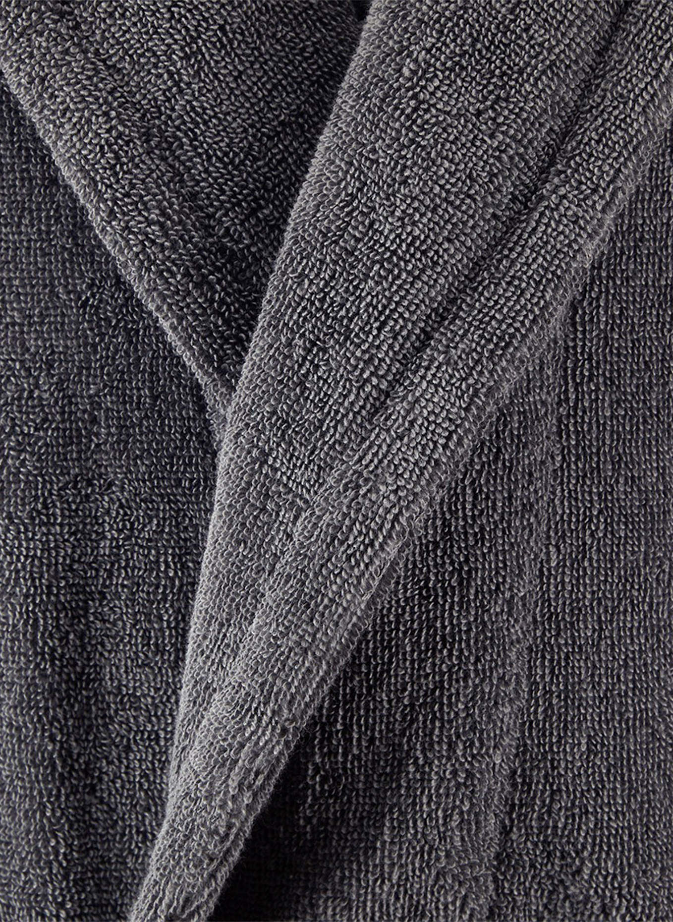 RALPH LAUREN HOME Bademantel POLOPLAYER: DUNKELGRAU