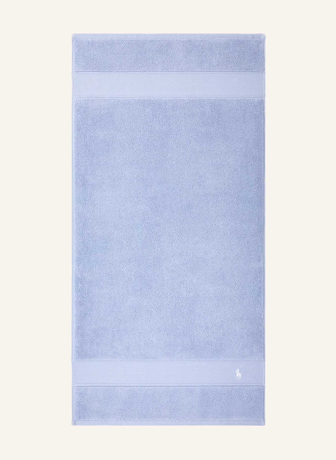 RALPH LAUREN HOME Handtuch POLOPLAYER: HELLBLAU