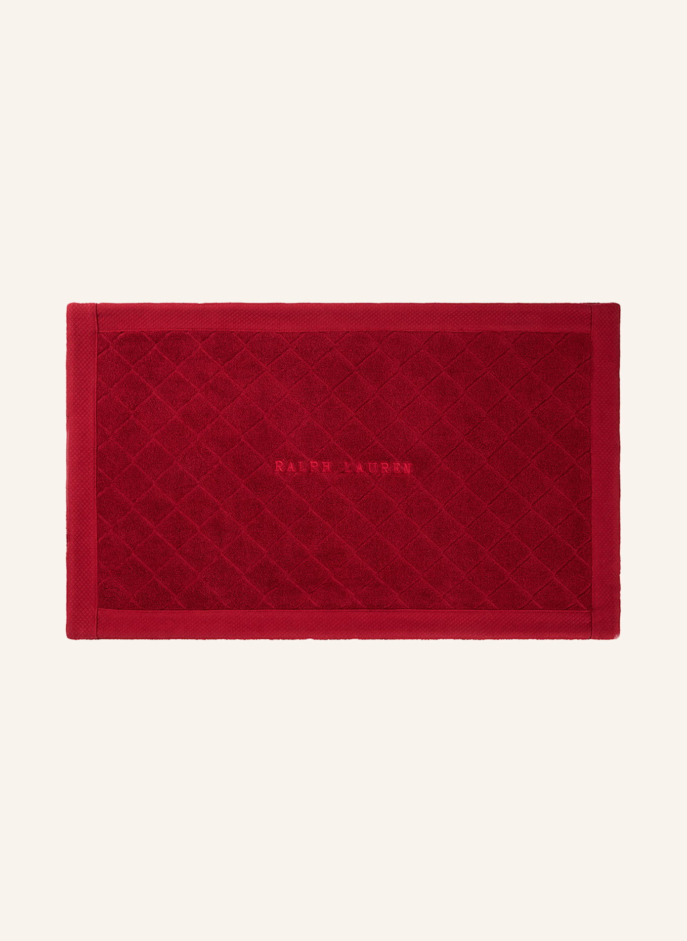 RALPH LAUREN HOME Badematte AVENUE: ROT