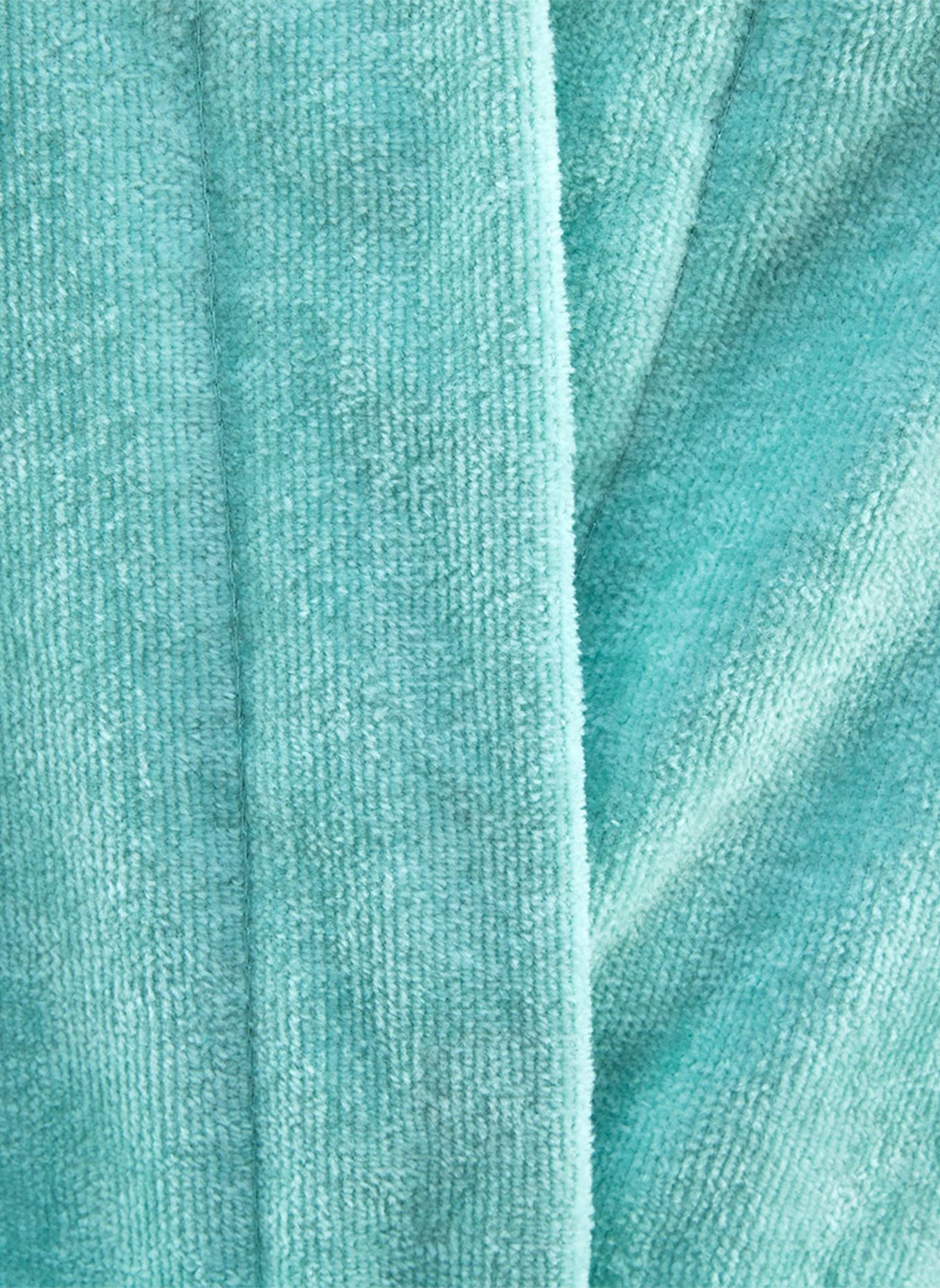 BOSS Bademantel PLAIN: TÜRKIS