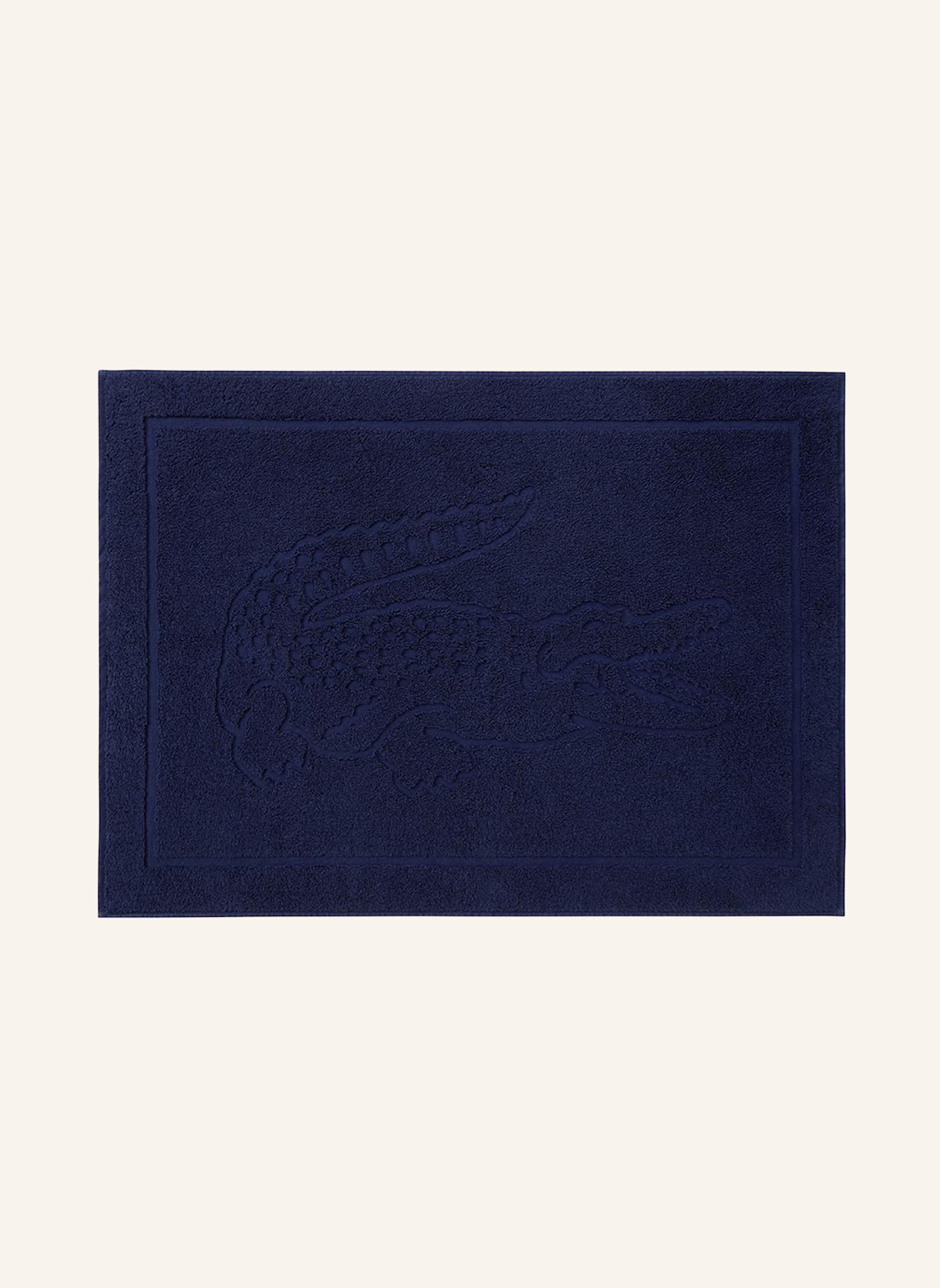 LACOSTE Badematte LLACOSTE: DUNKELBLAU