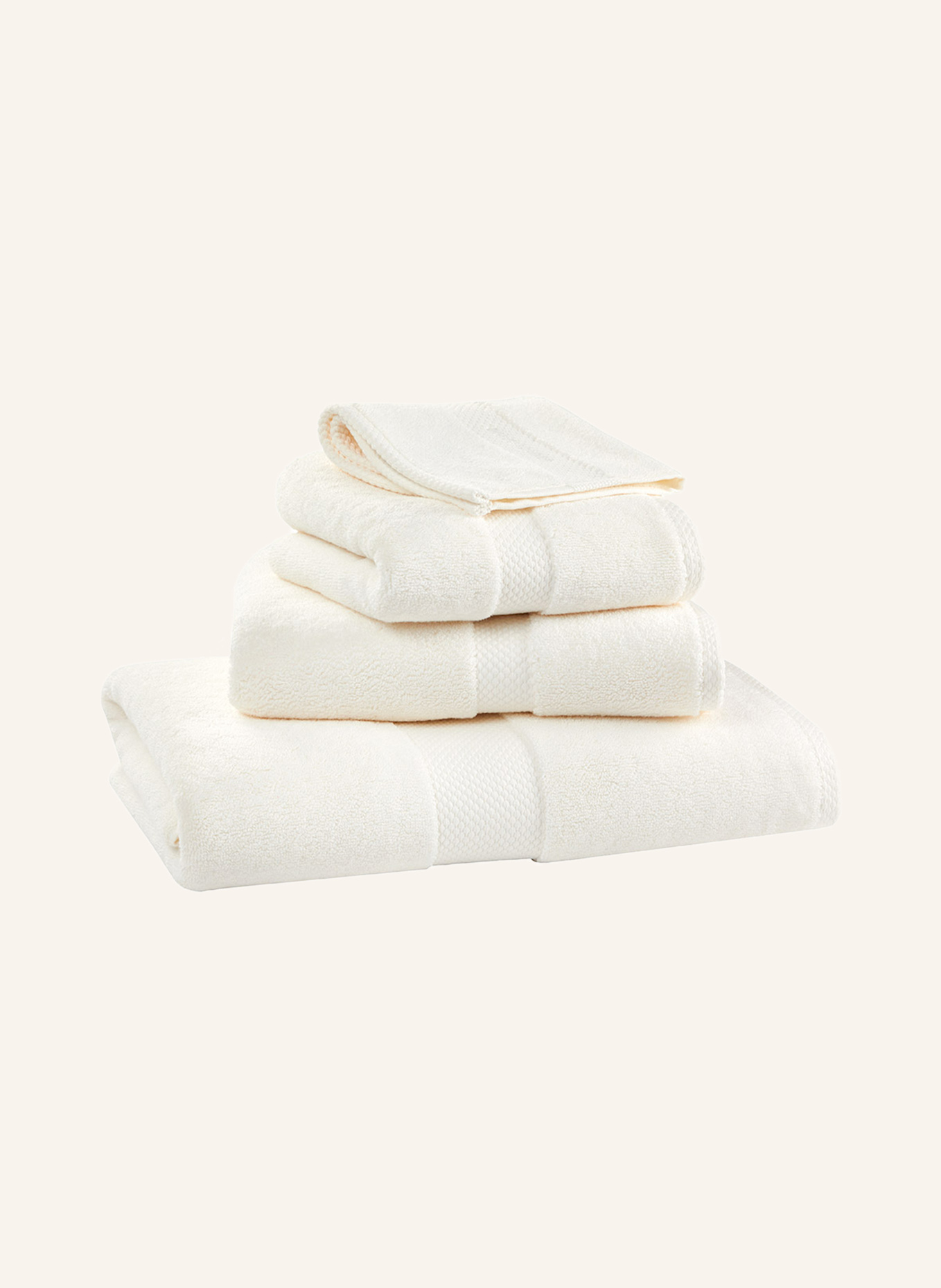 RALPH LAUREN HOME Badetuch AVENUE: CREME