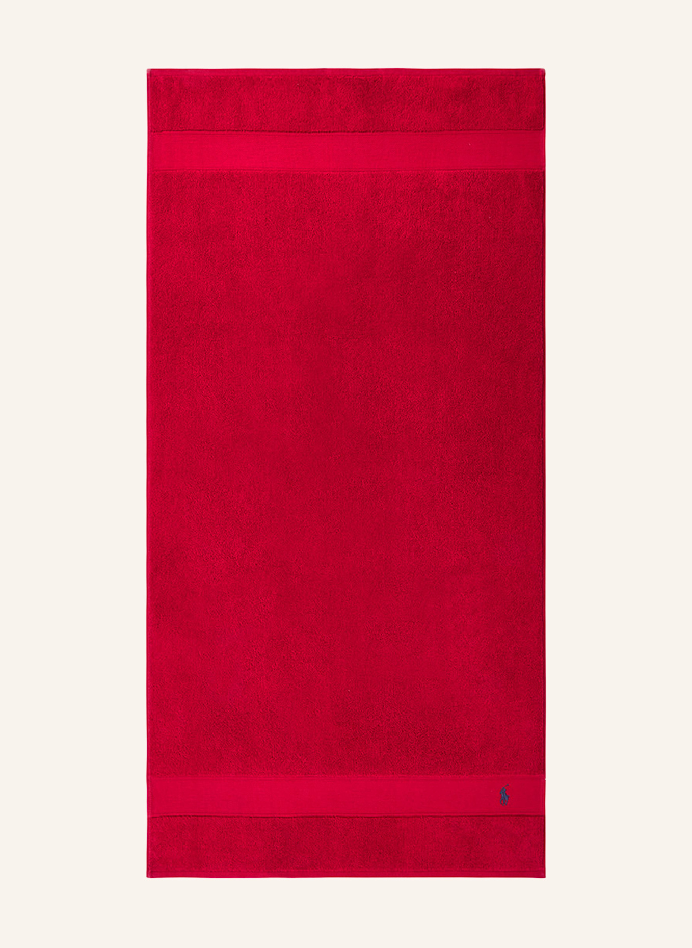 RALPH LAUREN HOME Duschtuch POLOPLAYER: ROT