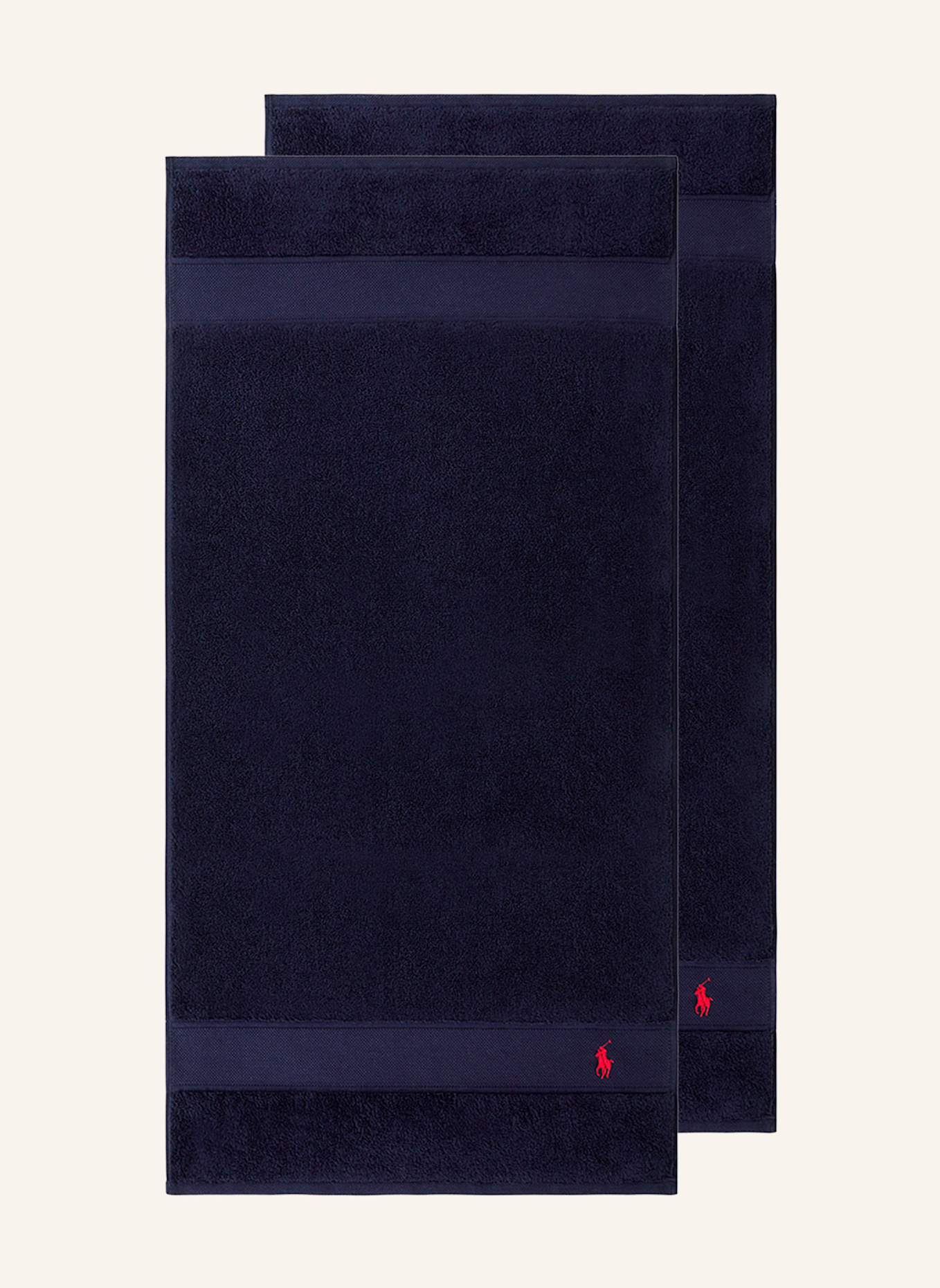 RALPH LAUREN HOME Handtuch POLOPLAYER: DUNKELBLAU