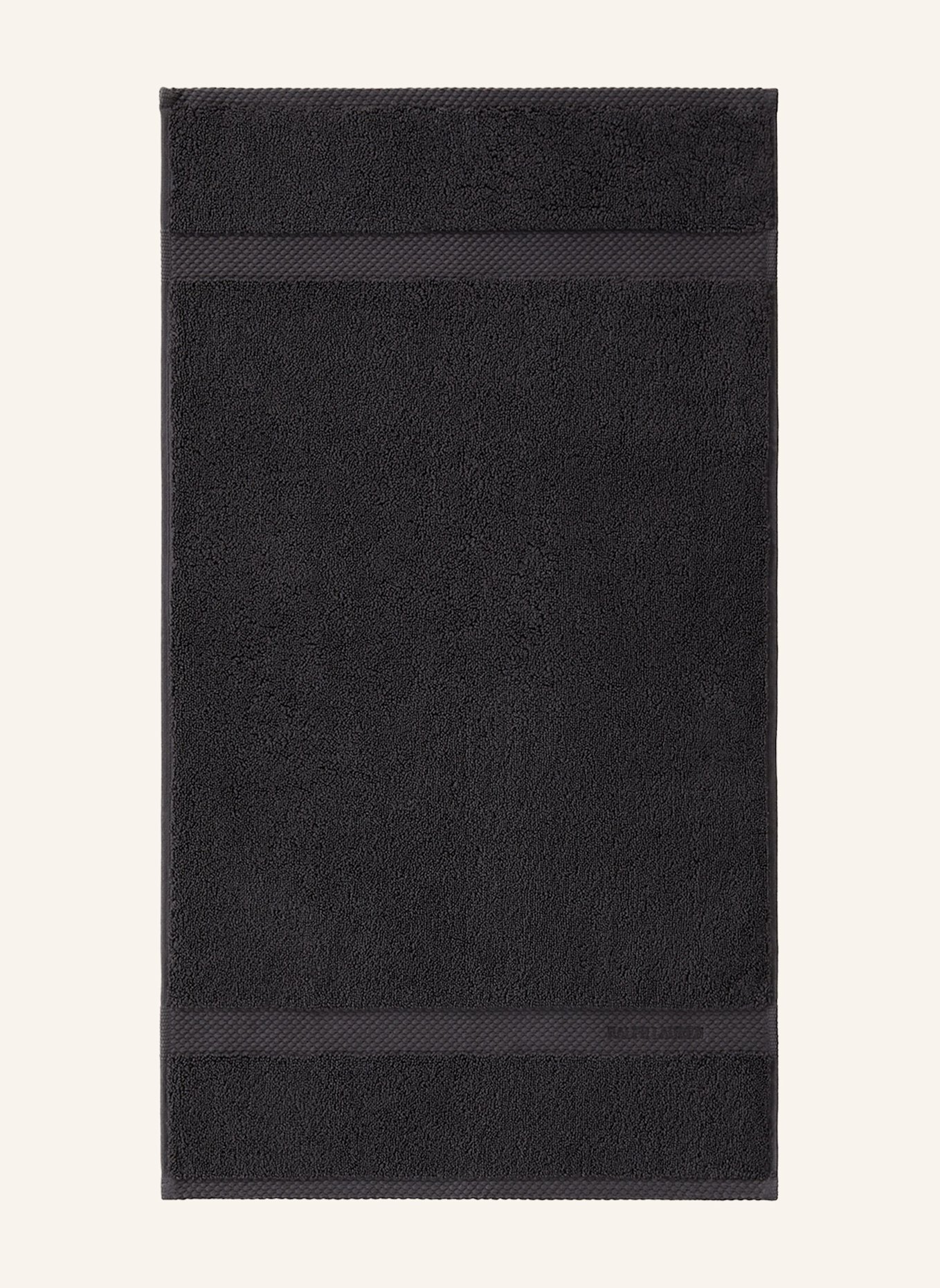 RALPH LAUREN HOME Gästetuch AVENUE: DUNKELGRAU