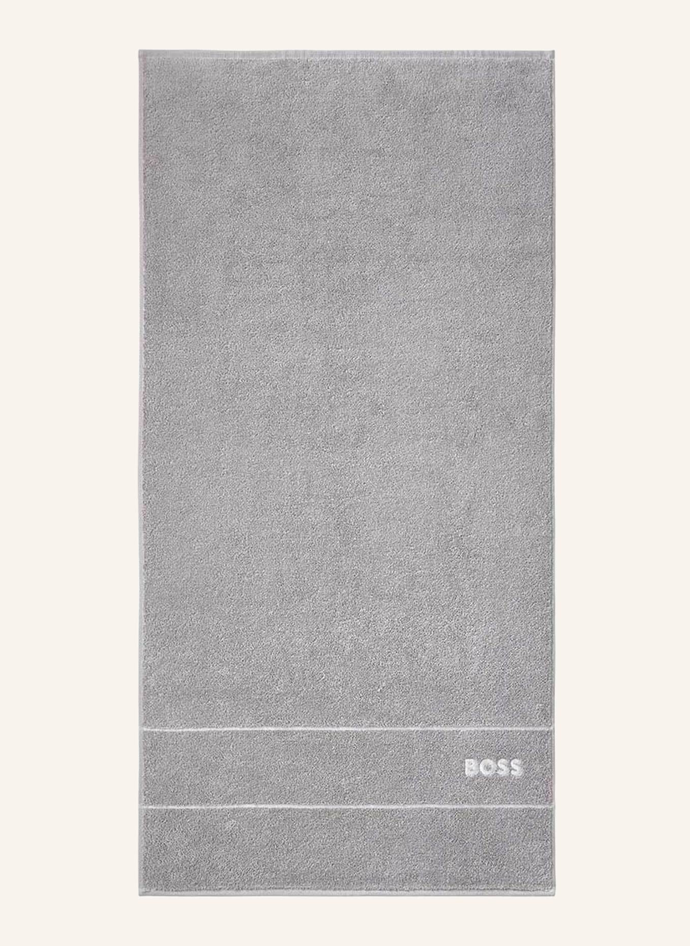 BOSS Handtuch 2er Set PLAIN: HELLGRAU