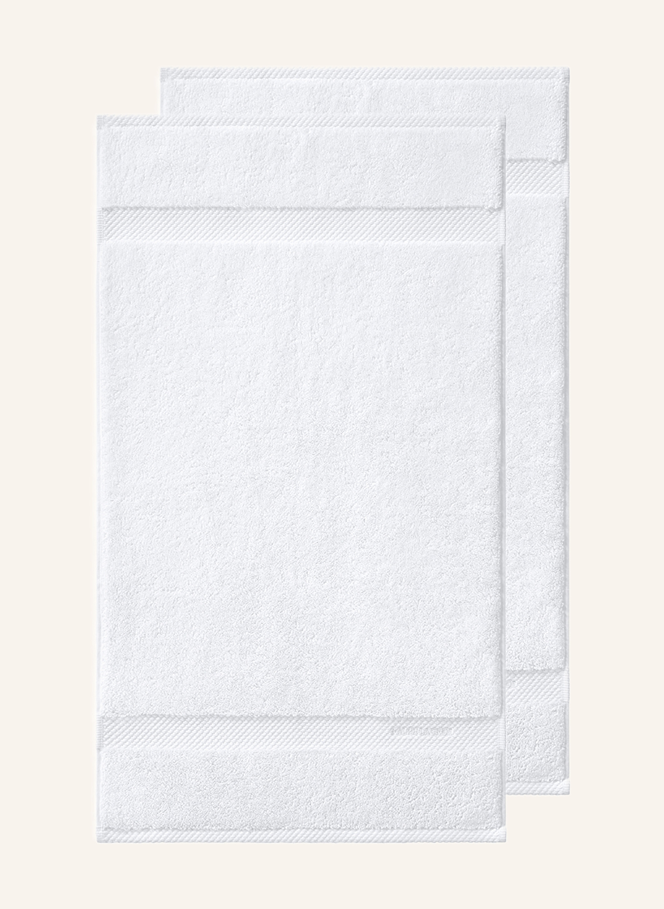 RALPH LAUREN HOME Gästetuch AVENUE: WEISS