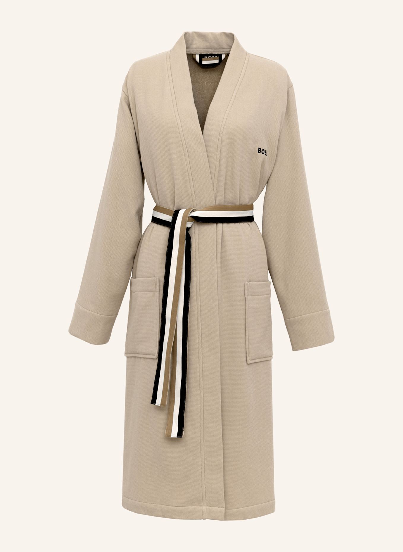 BOSS Bademantel BLINEA: BEIGE
