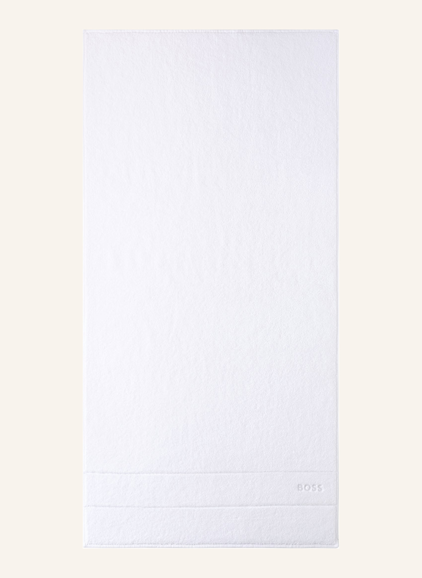 BOSS Duschtuch PLAIN: WEISS
