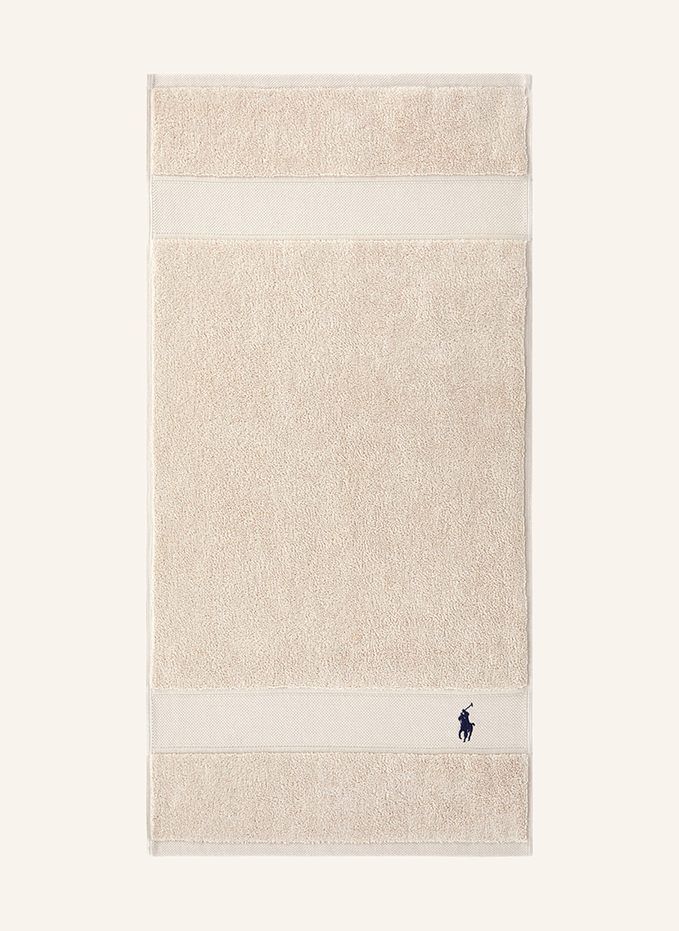 RALPH LAUREN HOME Gästetuch 2er Set POLOPLAYER: BEIGE/ CREME